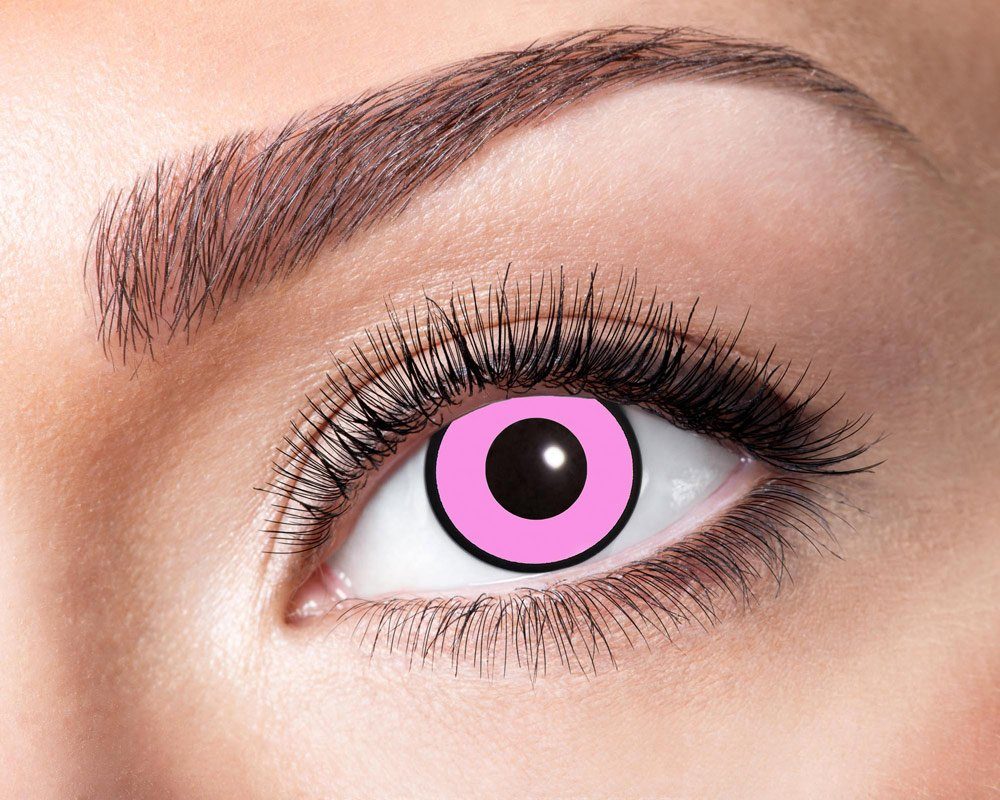 Motivlinsen Farblinsen - 3-Monats-Kontaktlinsen, m71 - Pink M