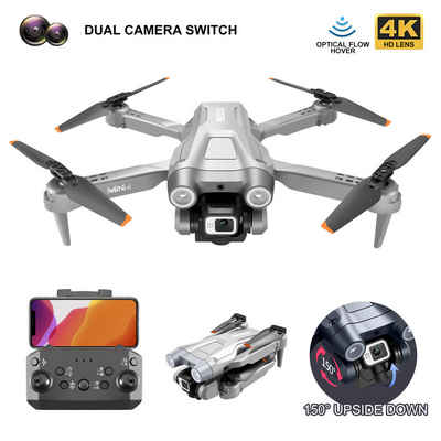 HIYORI Drohne für Kinder mit Kamera 4K - Mini 4 Quadrocopter Drohne (20 Minuten Flugzeit HD-Video QuickShots Drohne)