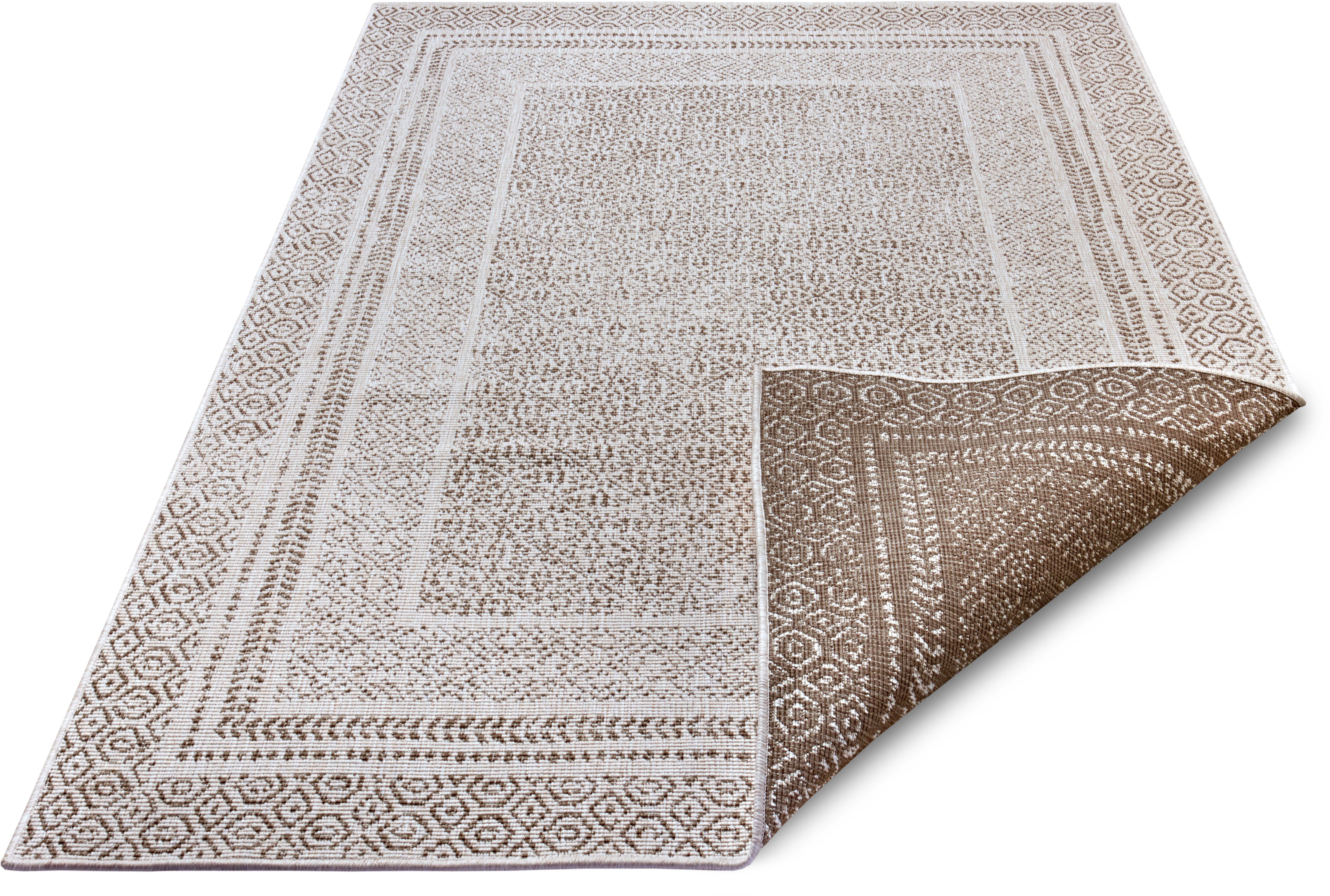 my home Teppich Bernard Wendeteppich, rechteckig, Höhe: 5 mm, auch als Läufer, Robust, Pflegeleicht, Flachgewebe, In- und Outdoor. Reduzierter Preis € 133,37. Unverbindliche Preisempfehlung € 279,90