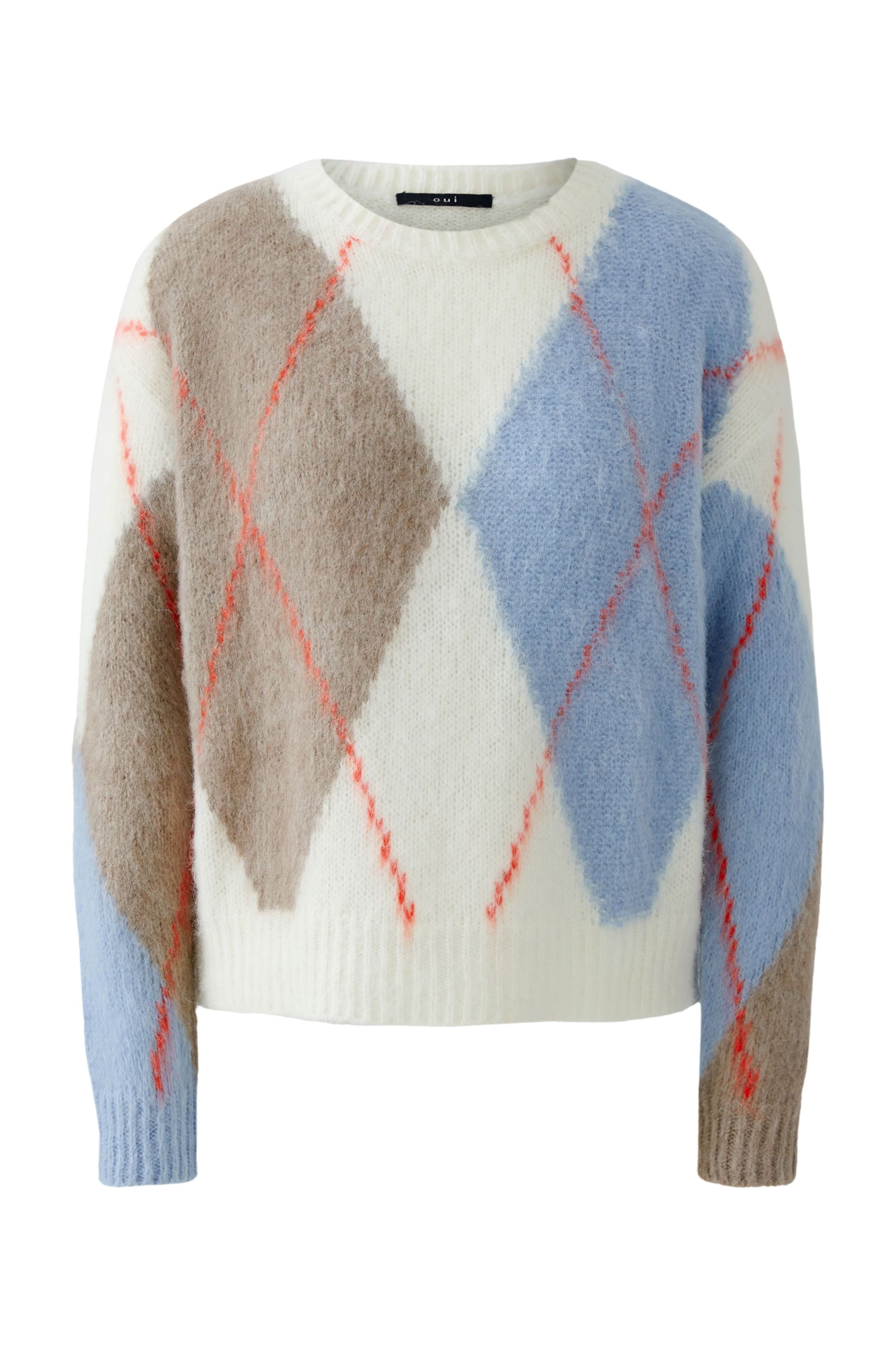 Oui 3/4 Arm-Pullover