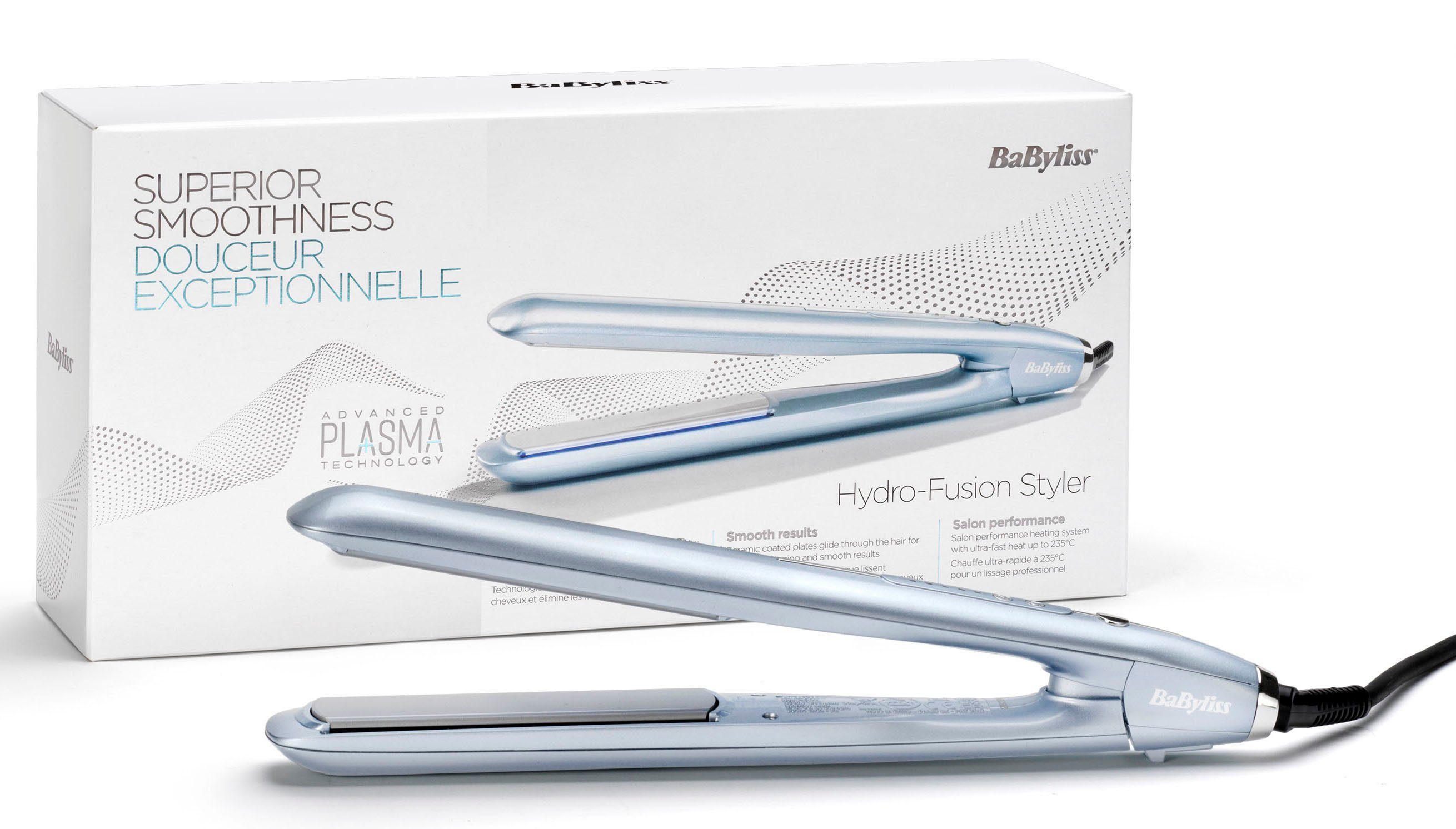 BaByliss Glätteisen Hydro Fusion Glätteisen