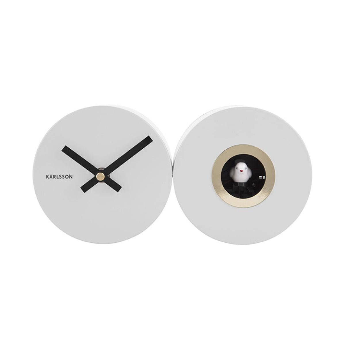 Karlsson Uhr Wanduhr Duo Cuckoo Matt günstig online kaufen