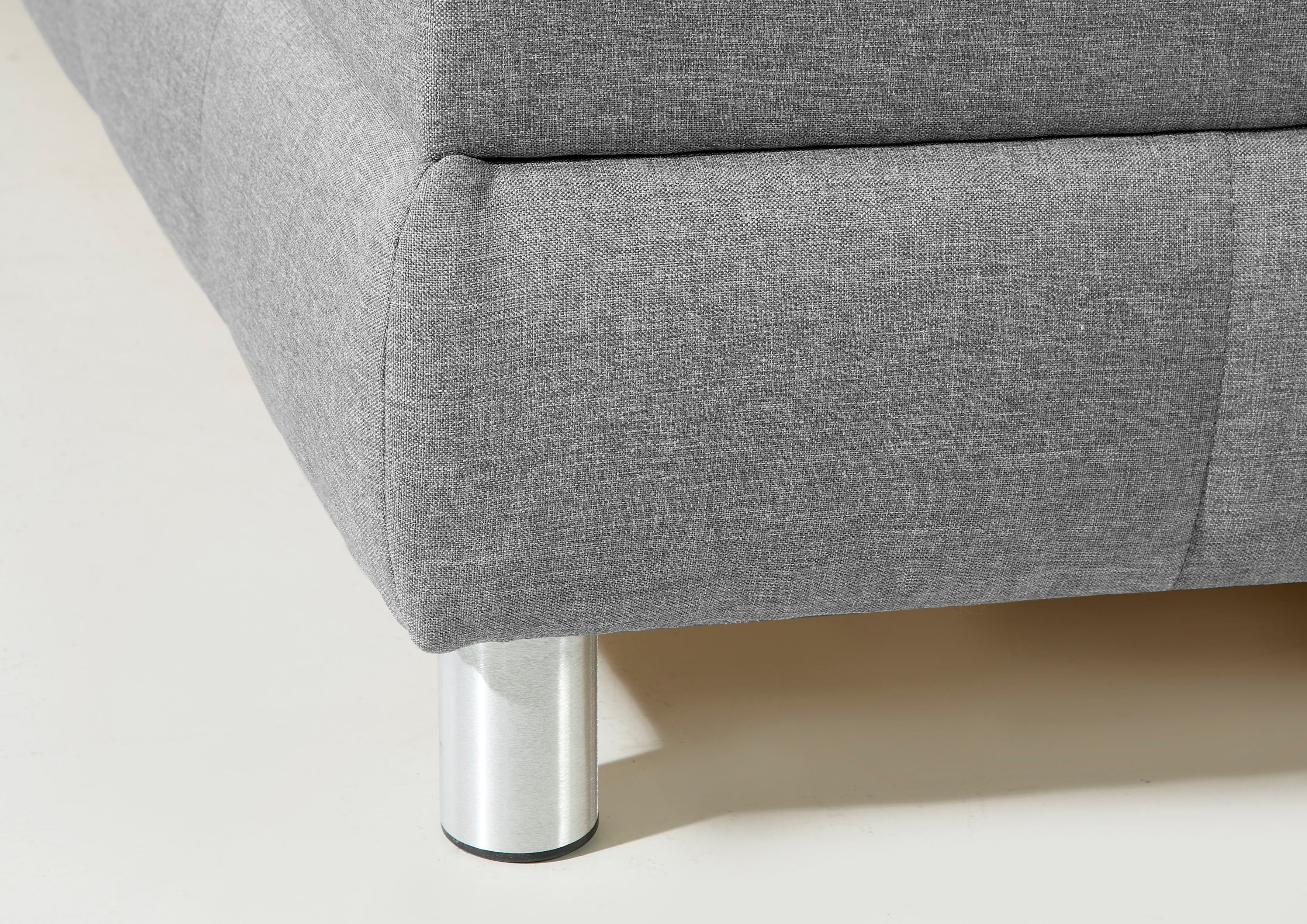 Home affaire Boxbett Vaasa, inkl. Bettkasten & Topper, XXL-Ausführung, Überlänge 220 cm