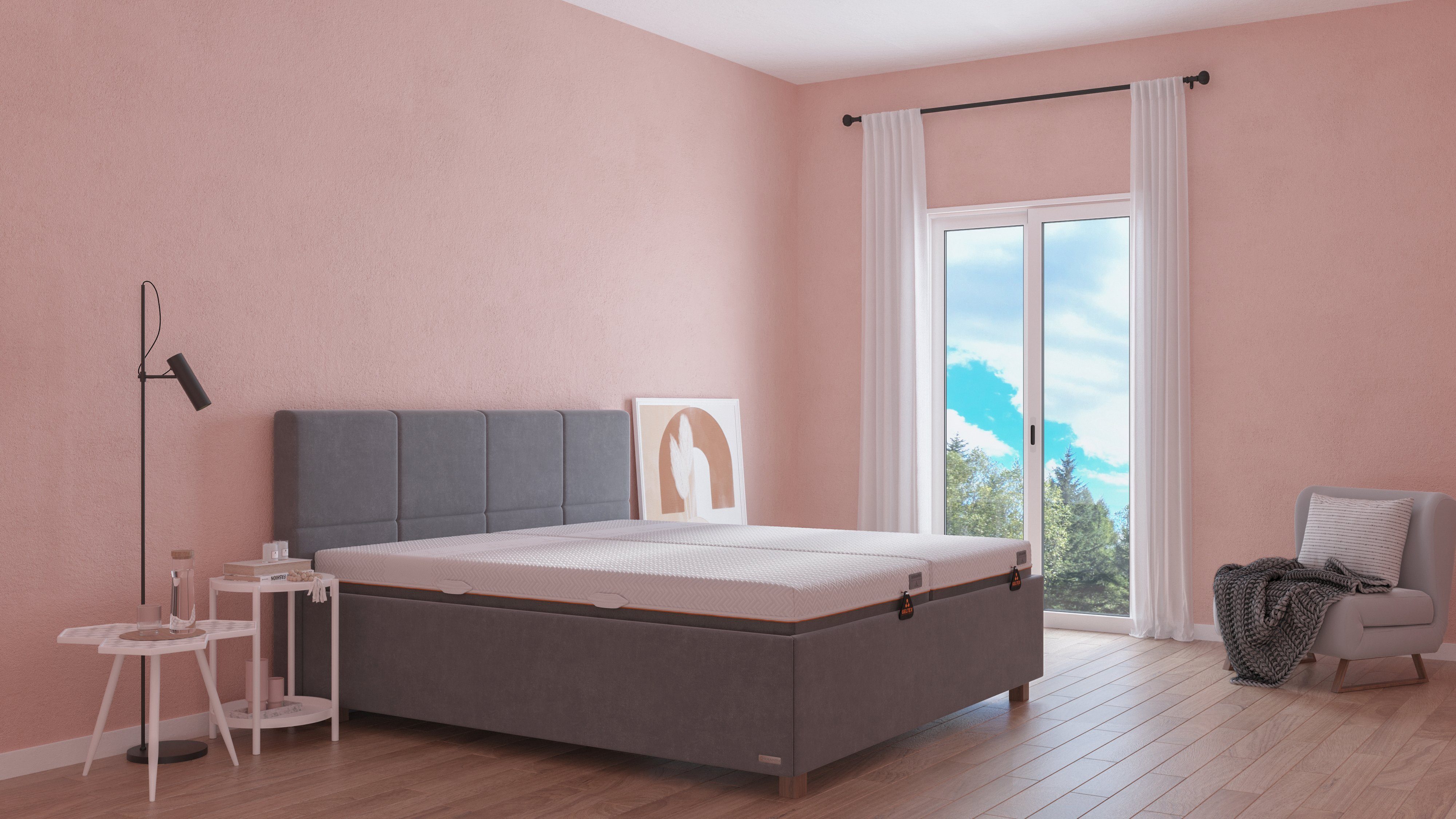 Taschenfederkernmatratze GELTEX® Quantum Touch Next 200 TFK, Schlaraffia, 20 cm hoch, in Größe 90x200 und weiteren Größen