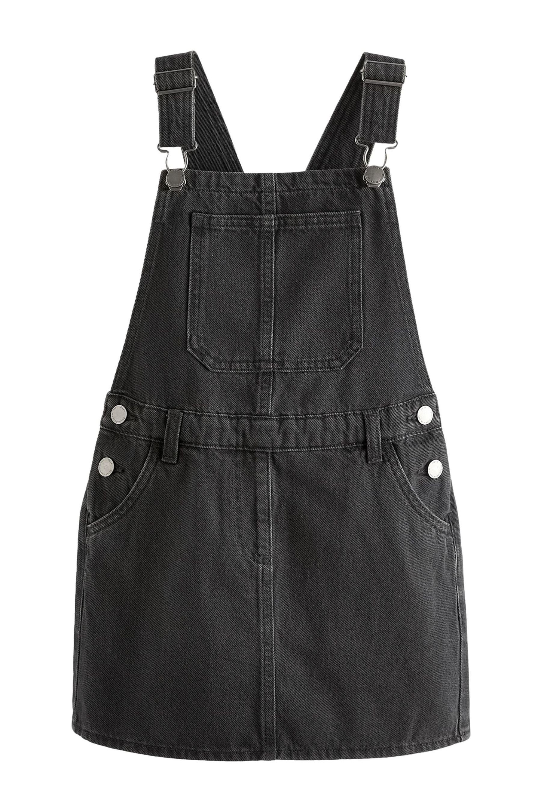 Next Latzkleid Trägerkleid aus Denim (1-tlg)