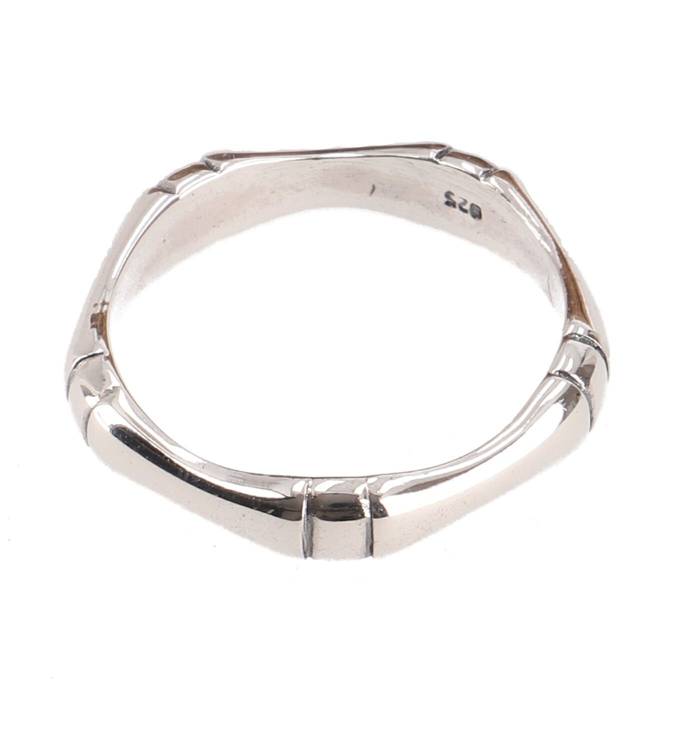 Guru-Shop Silberring Silberring, Boho Style Ethno Ring - Modell 35 65 (20,8 mm)
