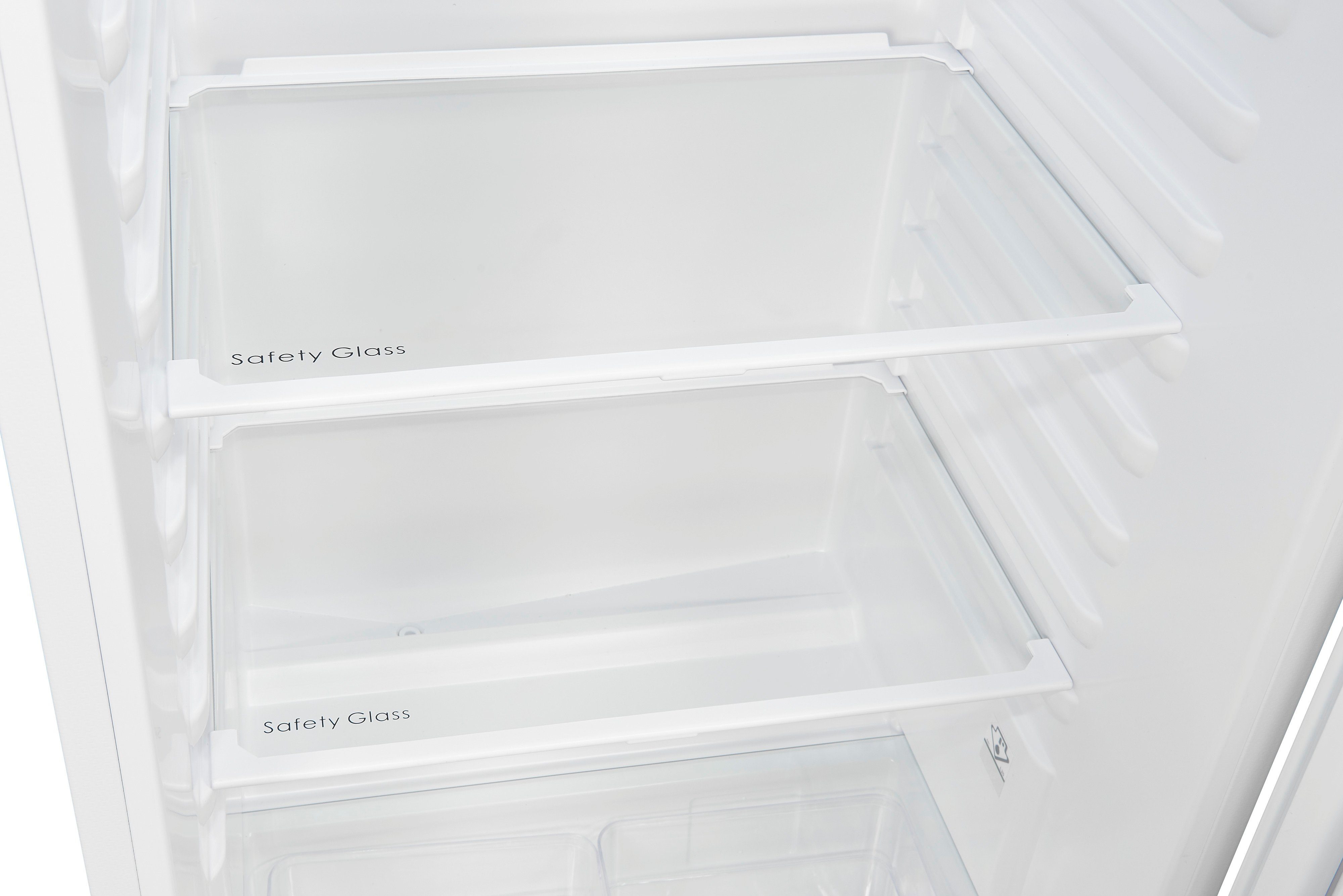 exquisit Kühlschrank KS315-3-H-040F, 143 cm hoch, 55 cm breit, XL-Kühlschrank mit 218 Liter Nutzinhalt