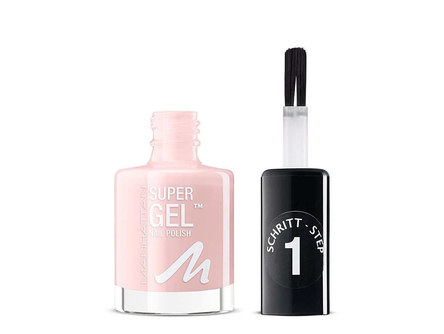 MANHATTAN Gel-Nagellack 2 x Manhattan Super Gel Nagellack Pop Princess Pink 240 jeweils12ml Ge