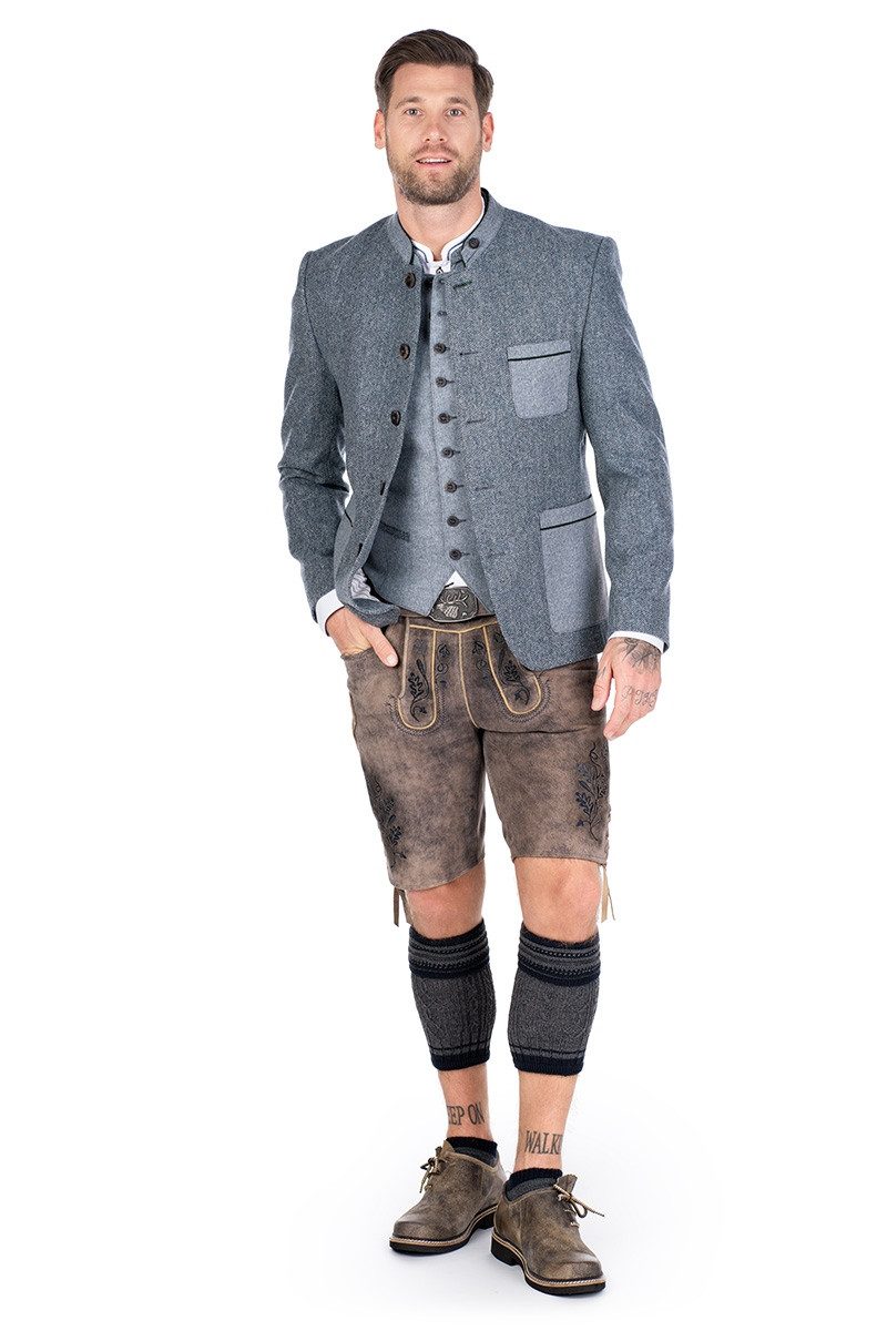 Lusana Trachtensocken Flachstrick-Loferl - L2451 - günstig online kaufen