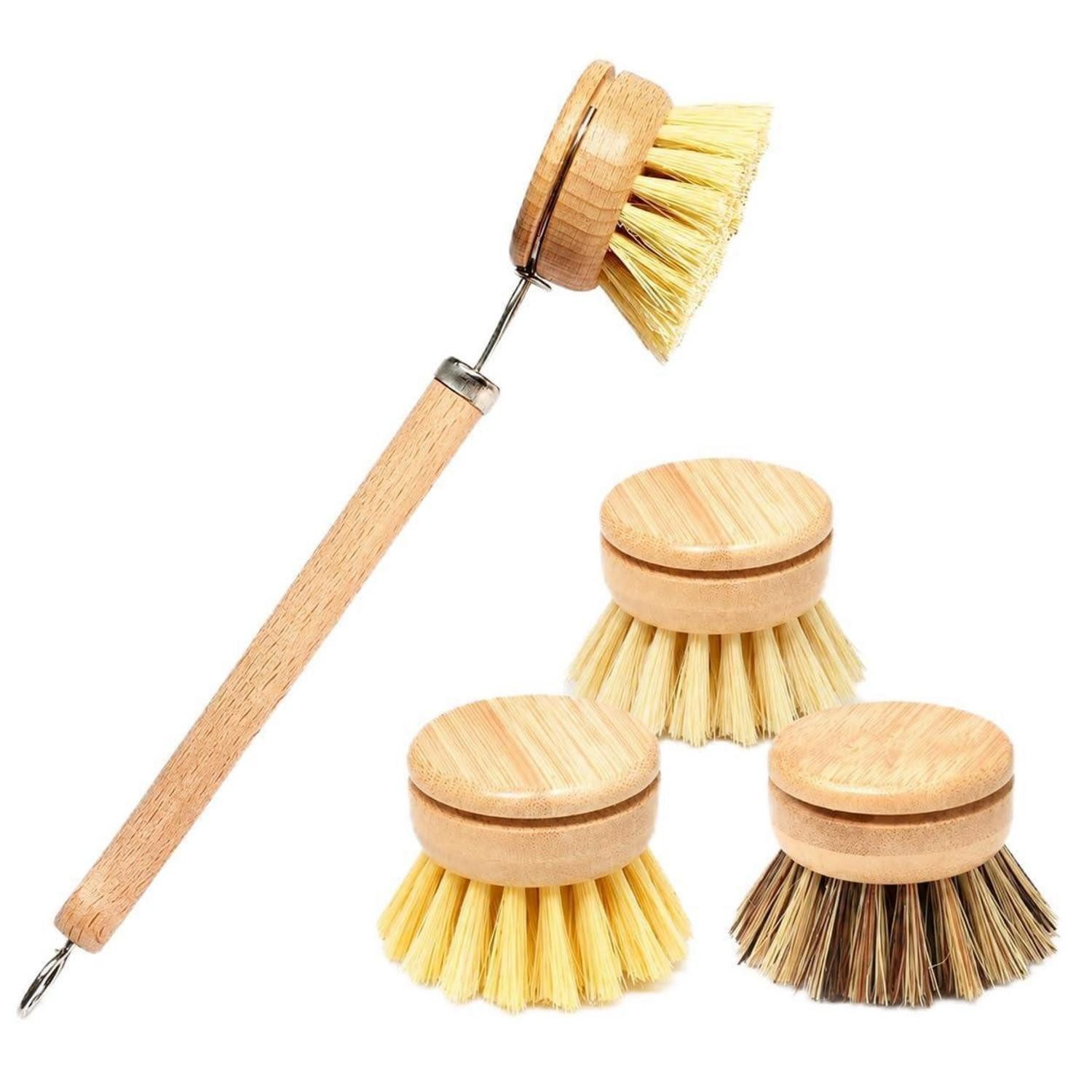 LuxusKollektion Küchenorganizer-Set Küchenbürsten-Set mit 3 Aufsätzen