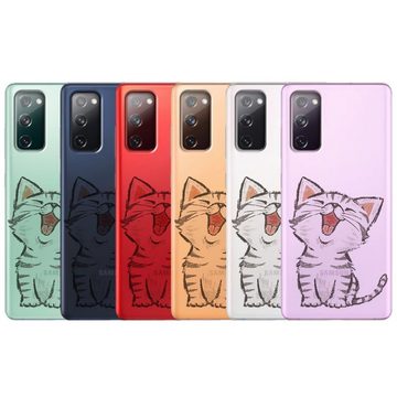 CoolGadget Handyhülle Handy Case Silikon Motiv Series für Samsung Galaxy A71 6,7 Zoll, Hülle mit hochauflösendem Muster für Samsung A71 Schutzhülle