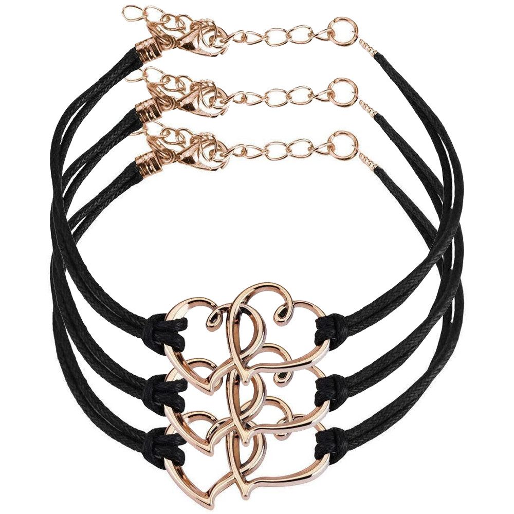 RWEUOQ Lederarmband 3pcs Lederarmband Armband 2 günstig online kaufen