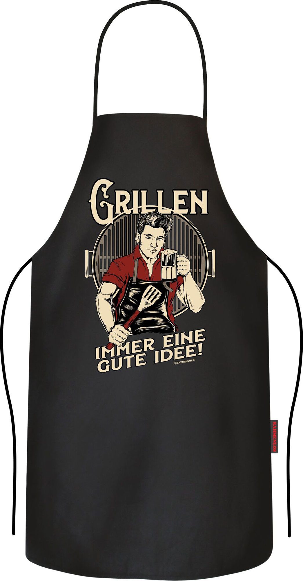 Grillschürze Grillen - Gute Idee - Grillschürze - Schürze