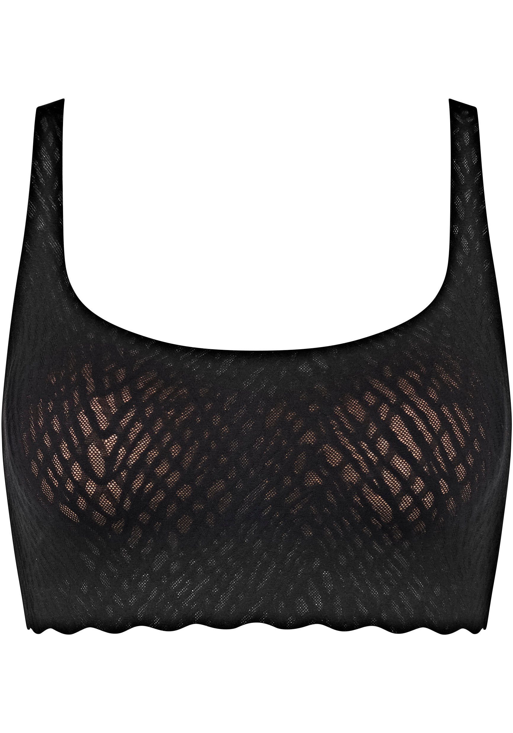 sloggi Bustier ZERO Feel Bliss Top unsichtbar mit Spitzenoptik günstig online kaufen