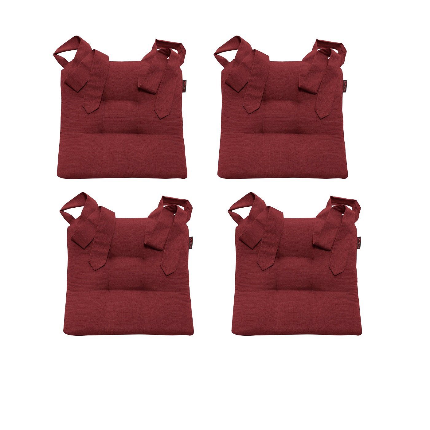 Magma Heimtex Stuhlkissen Vier Fino Stuhlkissen, Extrag Dick, Robust, Stuhl günstig online kaufen