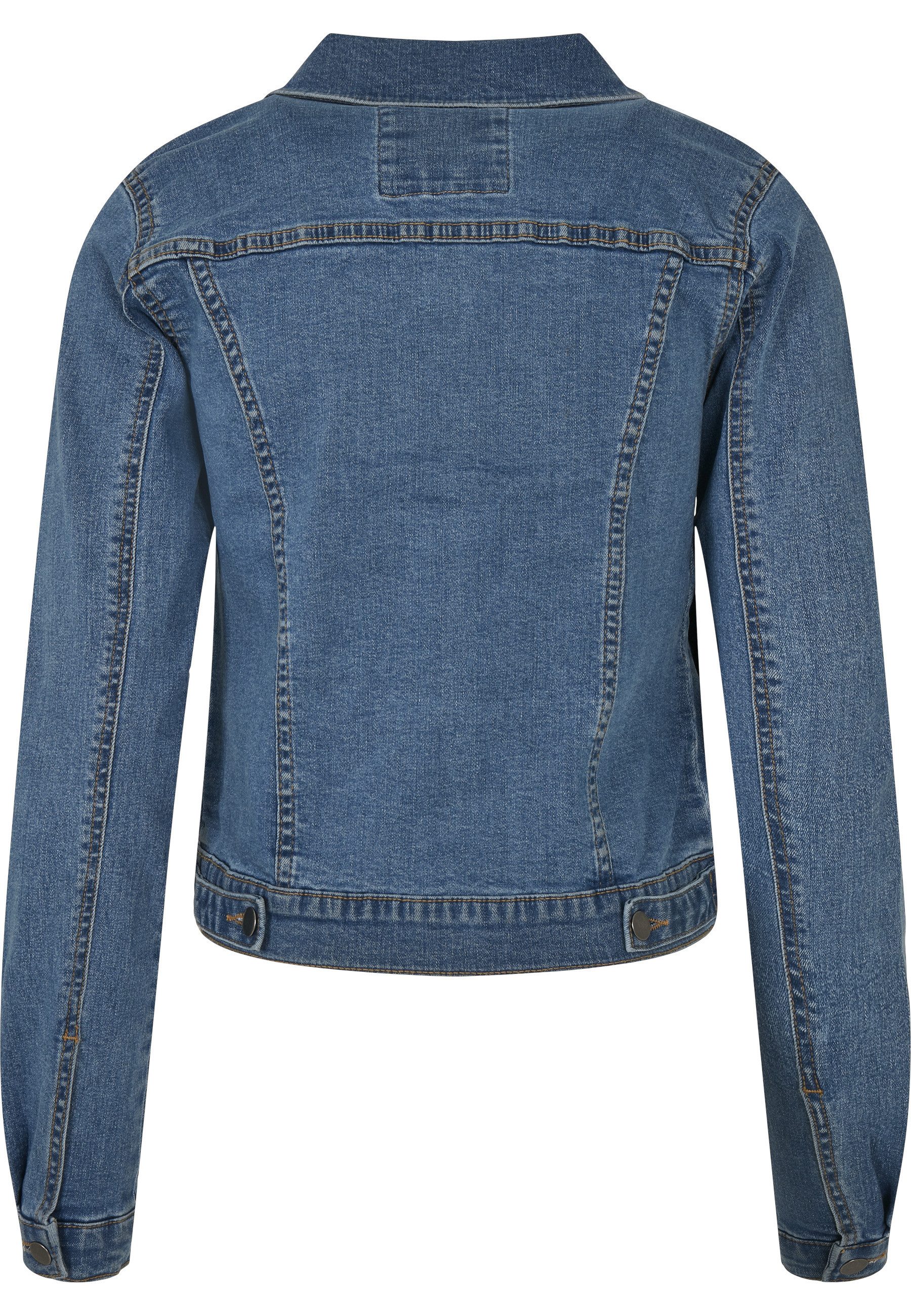 URBAN CLASSICS Jeansjacke Urban Classics Damen Ladies Organic Denim Jacket (1-St)