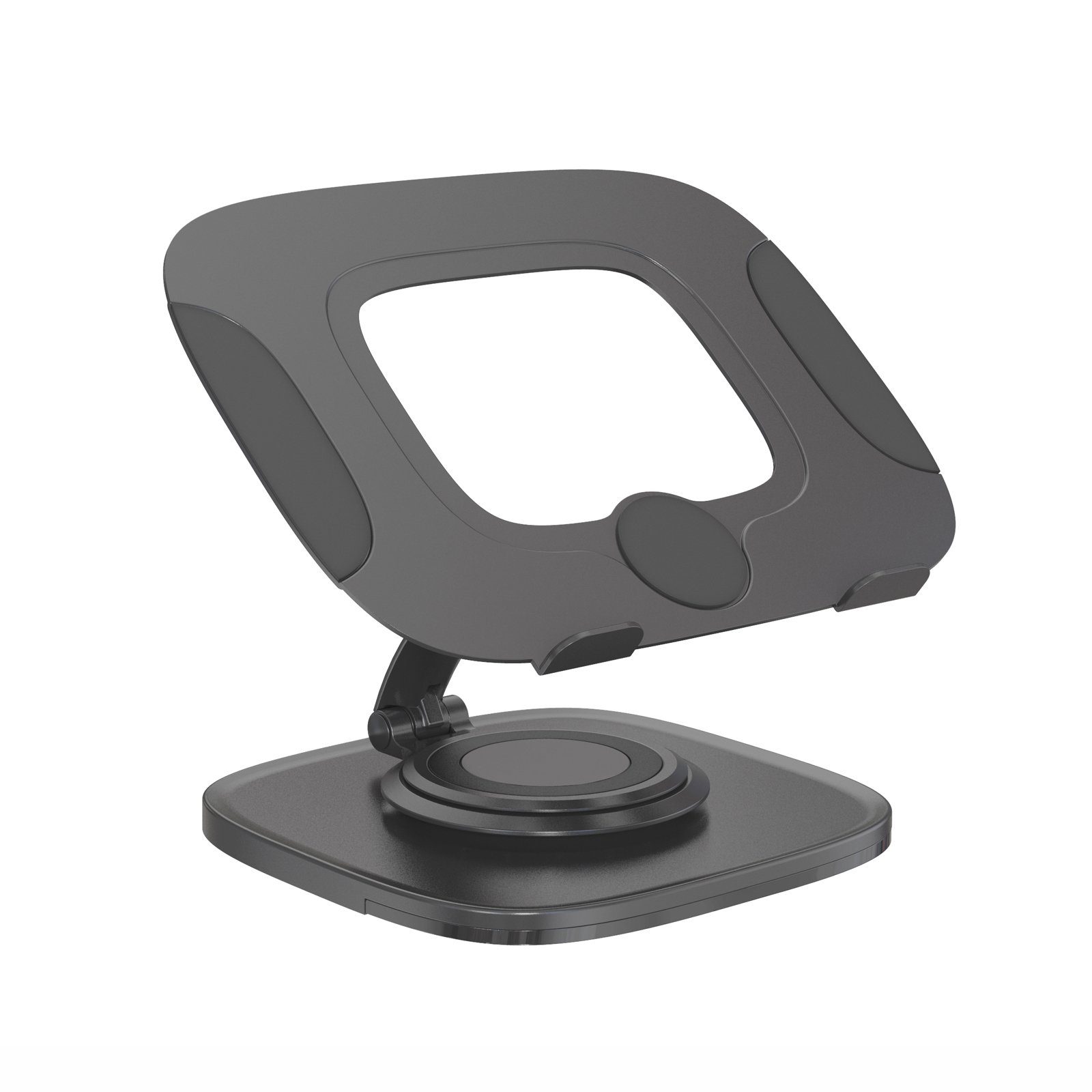 SVITA Laptoptisch IKSAN, Drehbar, Neigbar, Höhenverstellbar, Aluminium, Sch günstig online kaufen