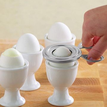 Lubgitsr Eierköpfer Egg Topper Cutter,Edelstahl Ei Scissor,Kitchen Craft Eierköpfer, (1-tlg)