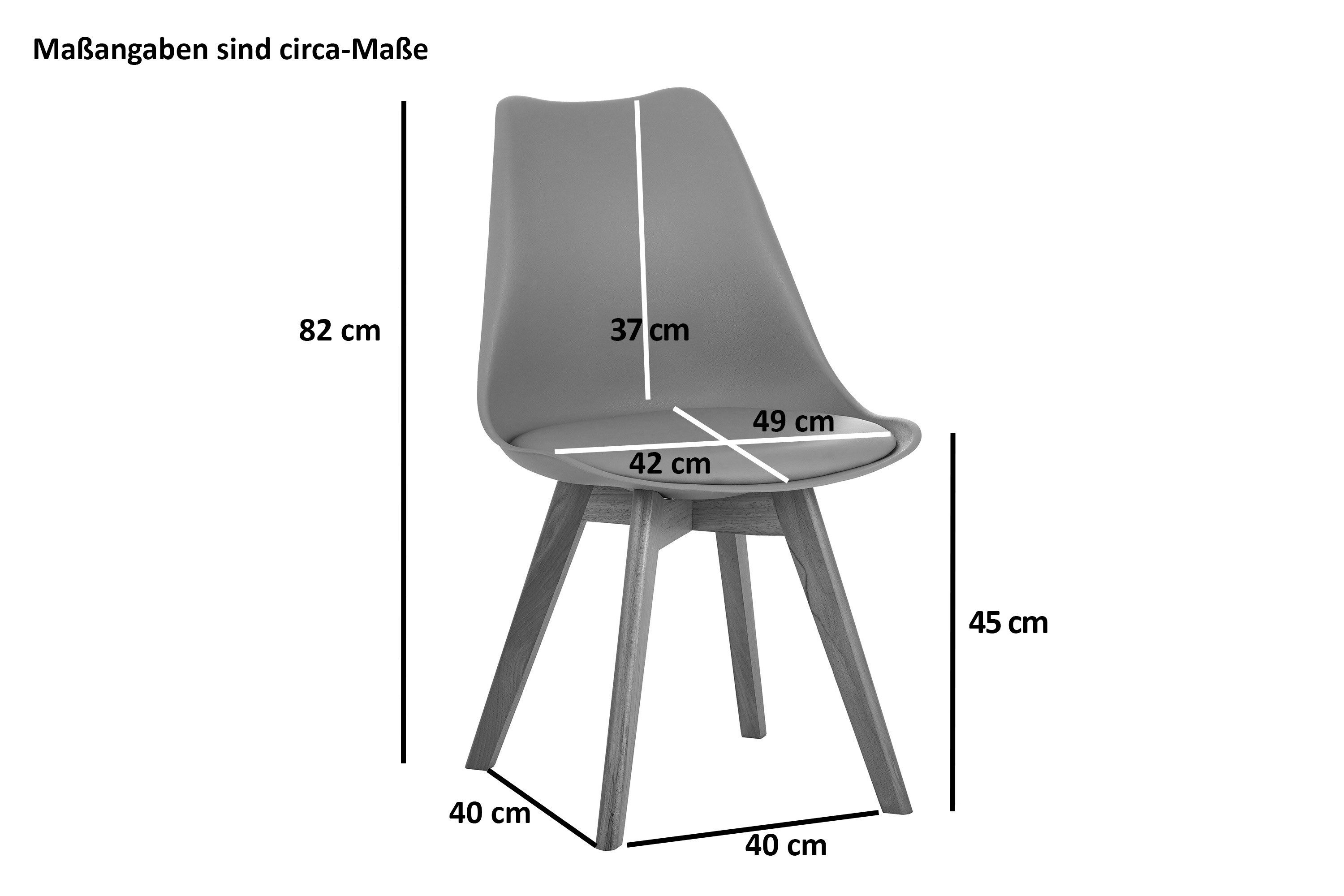 SAM® Schalenstuhl Lovely, Sitzpolster aus Kunstleder, günstig online kaufen