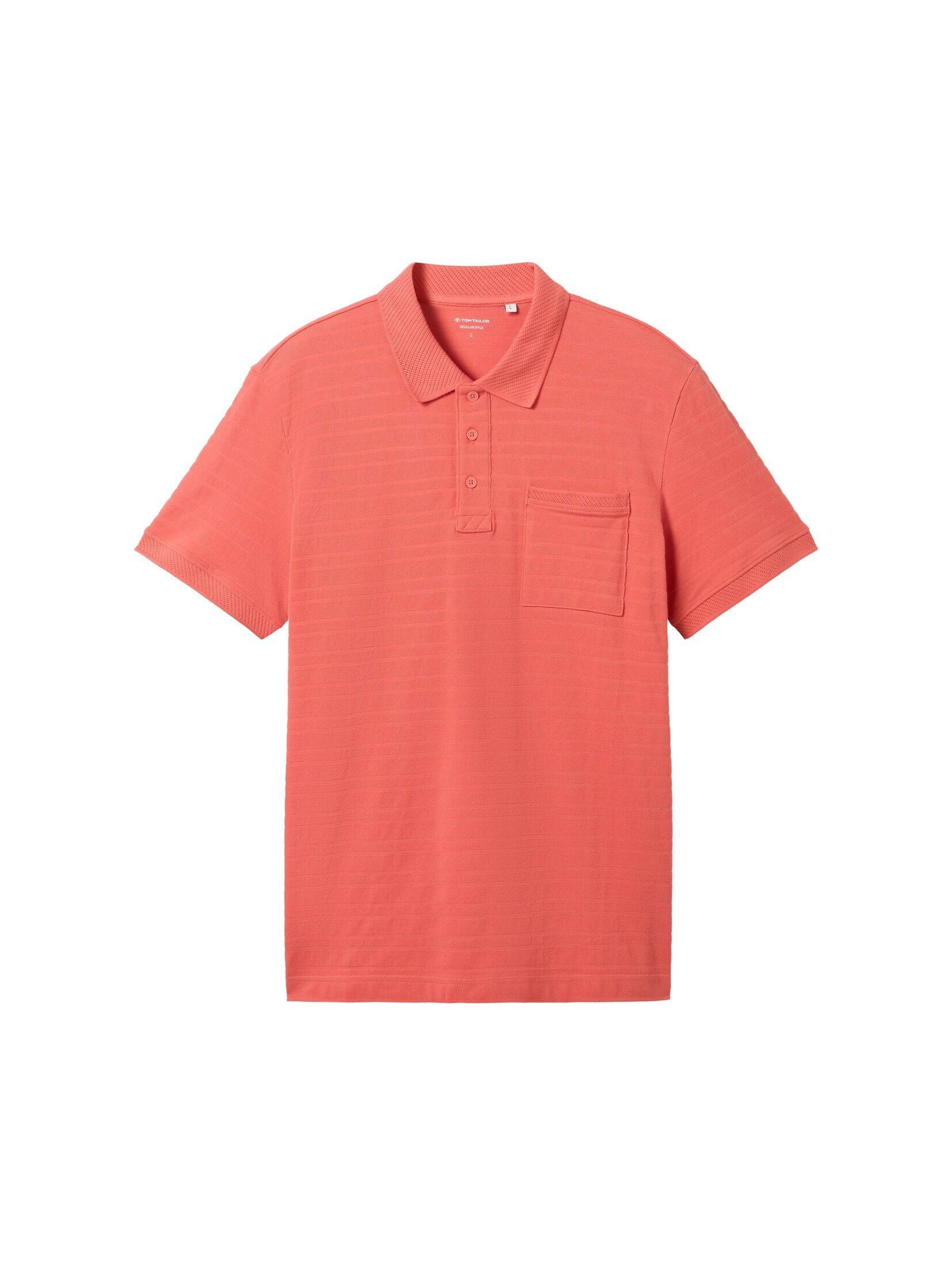 TOM TAILOR Poloshirt Poloshirt mit Struktur günstig online kaufen