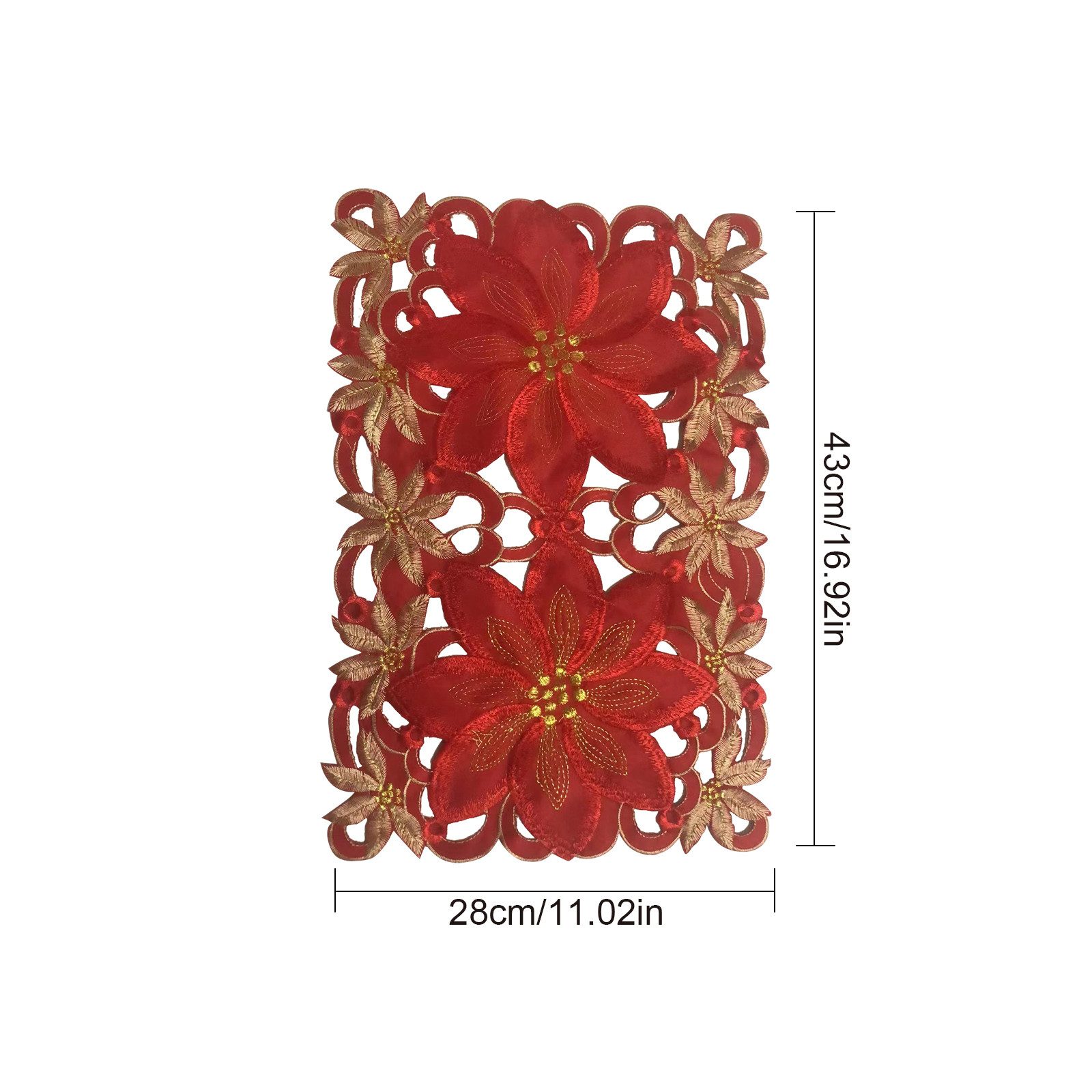 MODFU Tischläufer Weihnachtstischläufer Tischwäsche Weihnacht Deko Esstisch günstig online kaufen