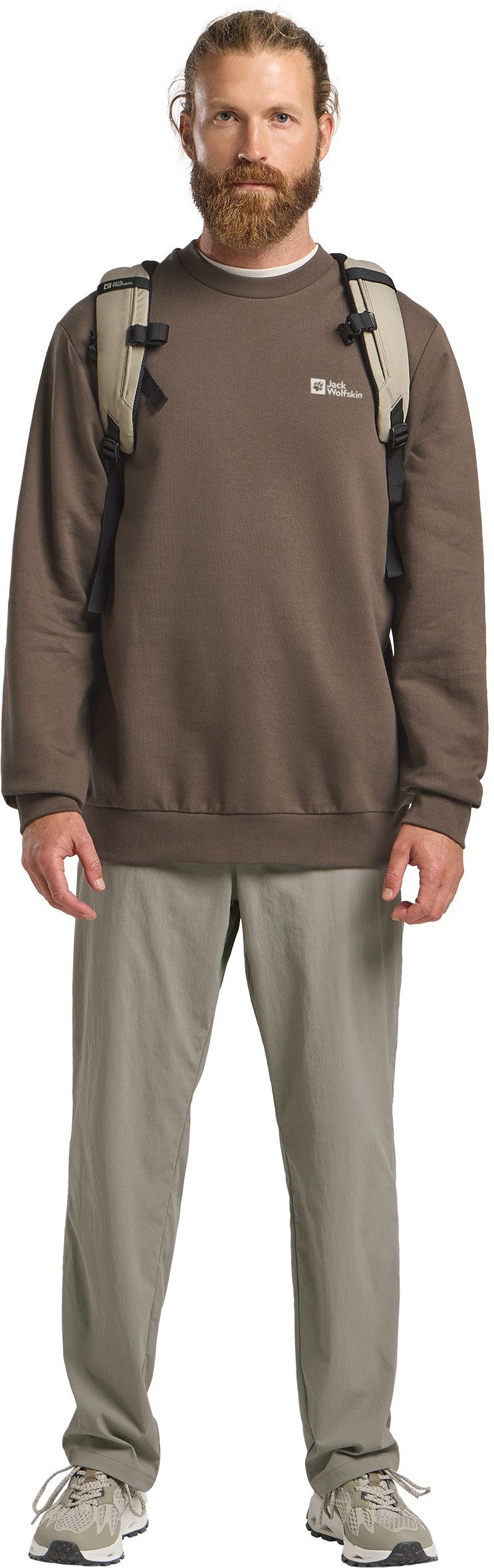 Jack Wolfskin Langarmshirt ESSENTIAL CREWNECK M