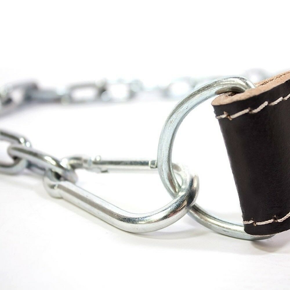 FORTEX Trainingshilfe Leder Dip Klimmzug Gürtel