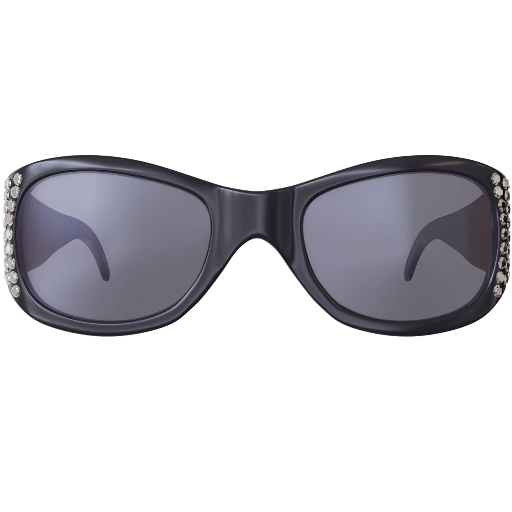 BEZLIT Eyewear Retrosonnenbrille Damen Designer Sonnenbrille Retro Strasssteine (1-St) mit verziertem Bügel