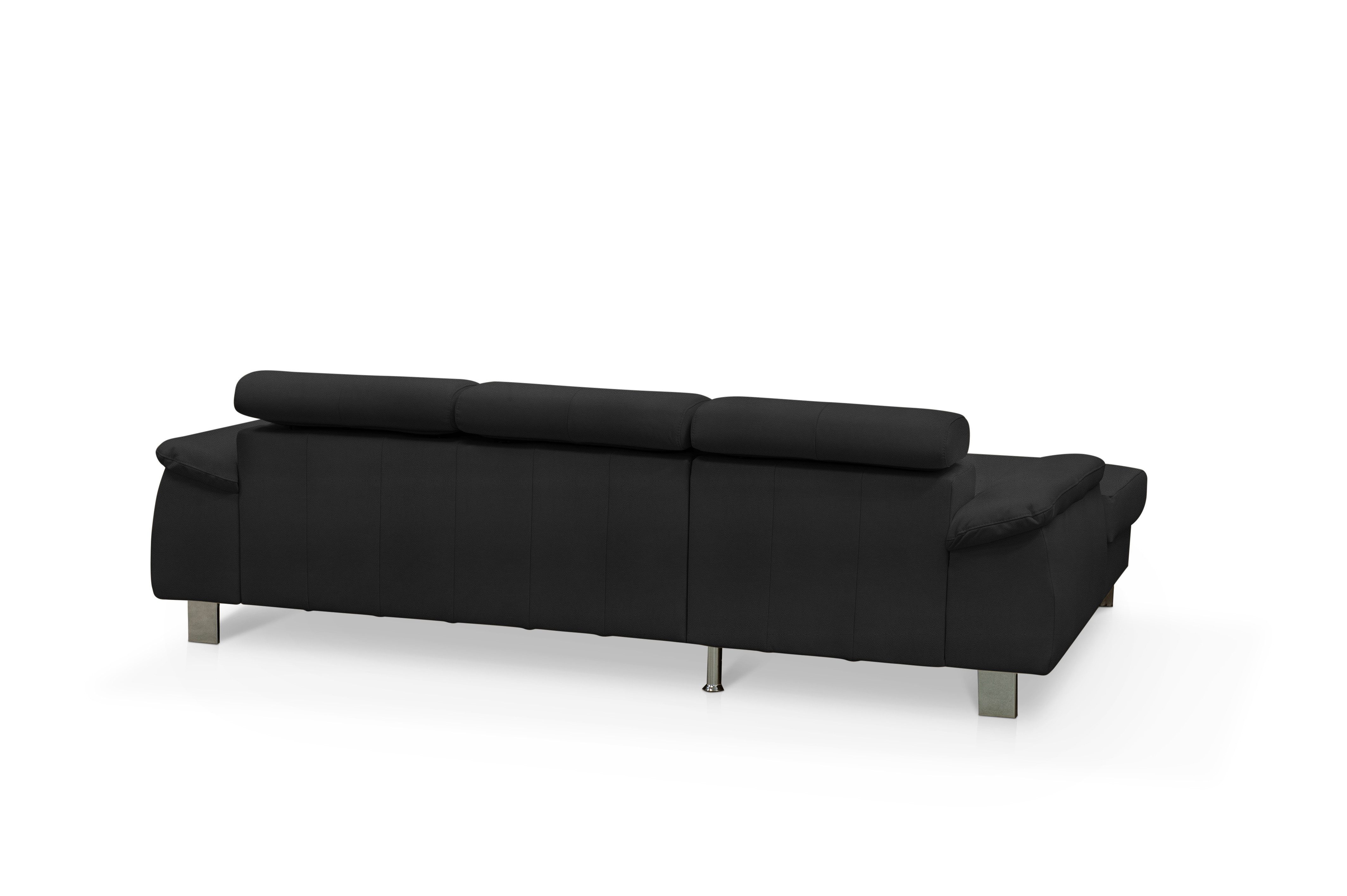 COTTA Ecksofa Micky Echtleder, Echtleder mit Schlaffunktion und Bettkasten