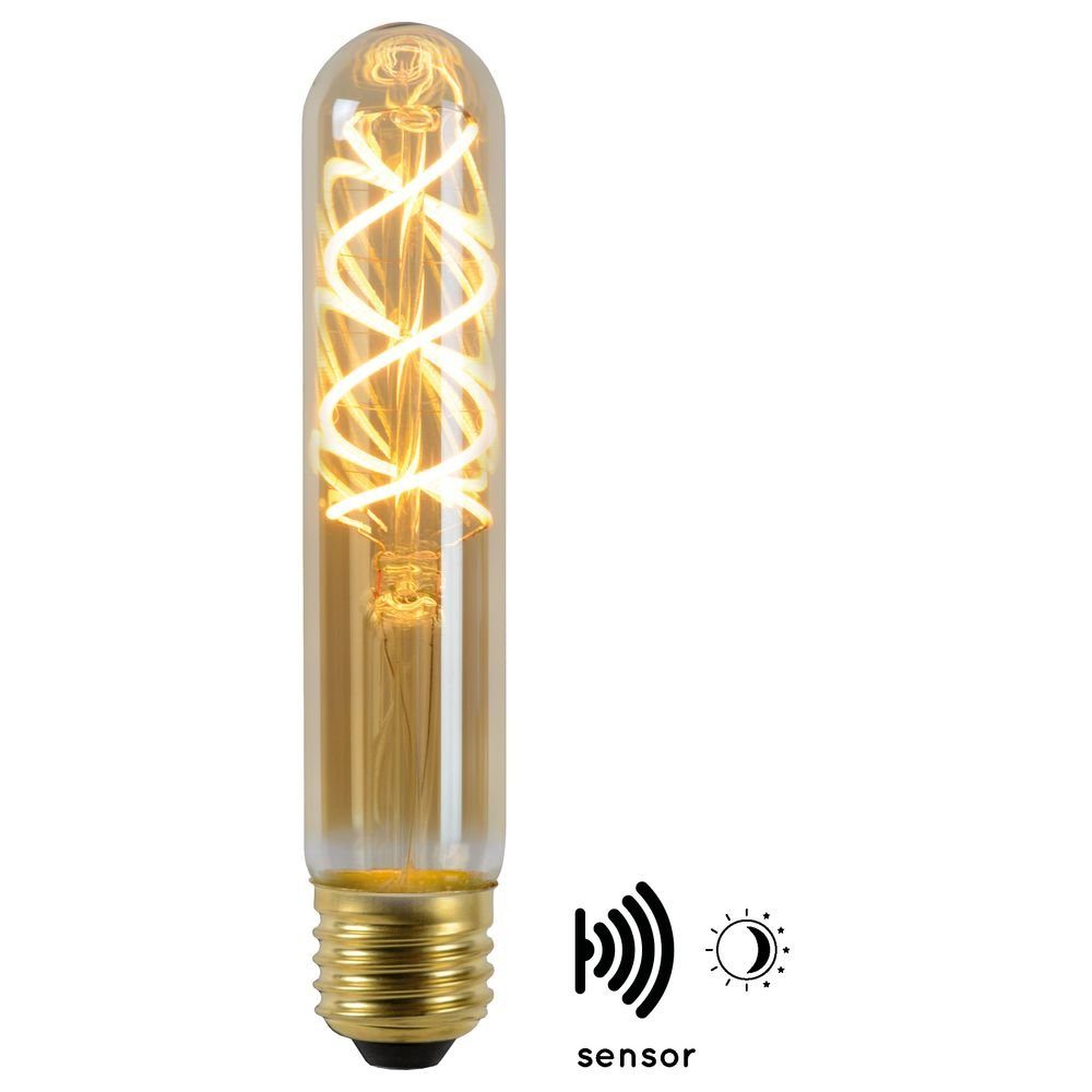 click-licht LED-Leuchtmittel Vintage LED Lampe, Dämmerungssensor, E27, Röhre, n.v, warmweiss