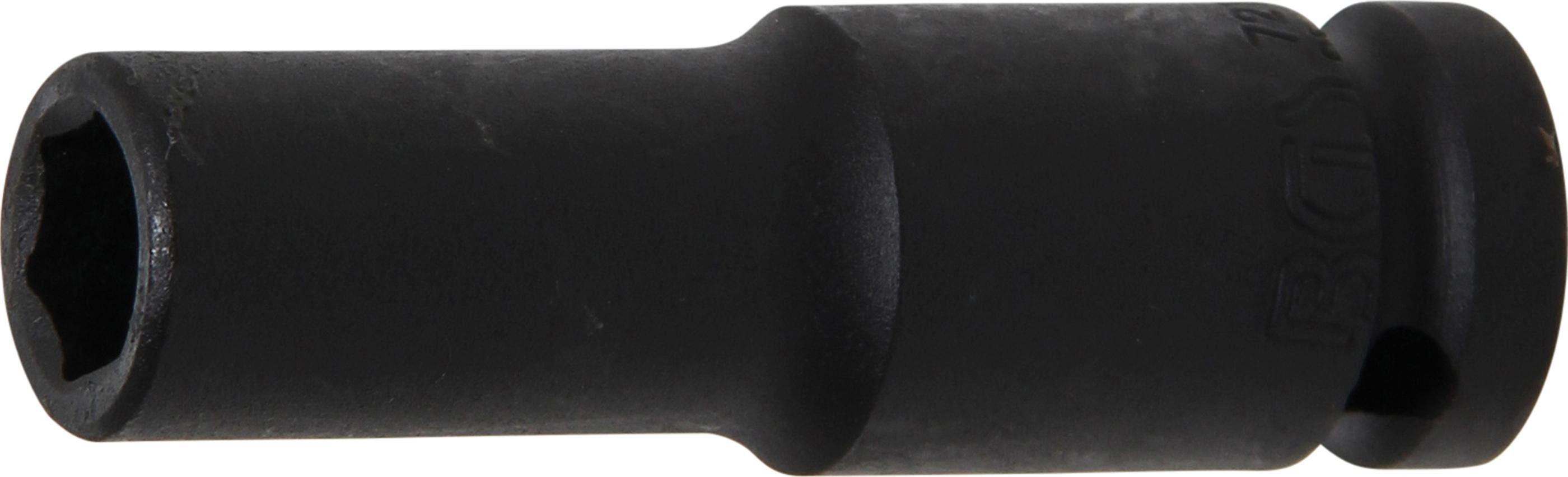BGS technic Steckschlüssel Kraft-Steckschlüssel-Einsatz Sechskant, tief, Antrieb Innenvierkant 12,5 mm (1/2), SW 12 mm