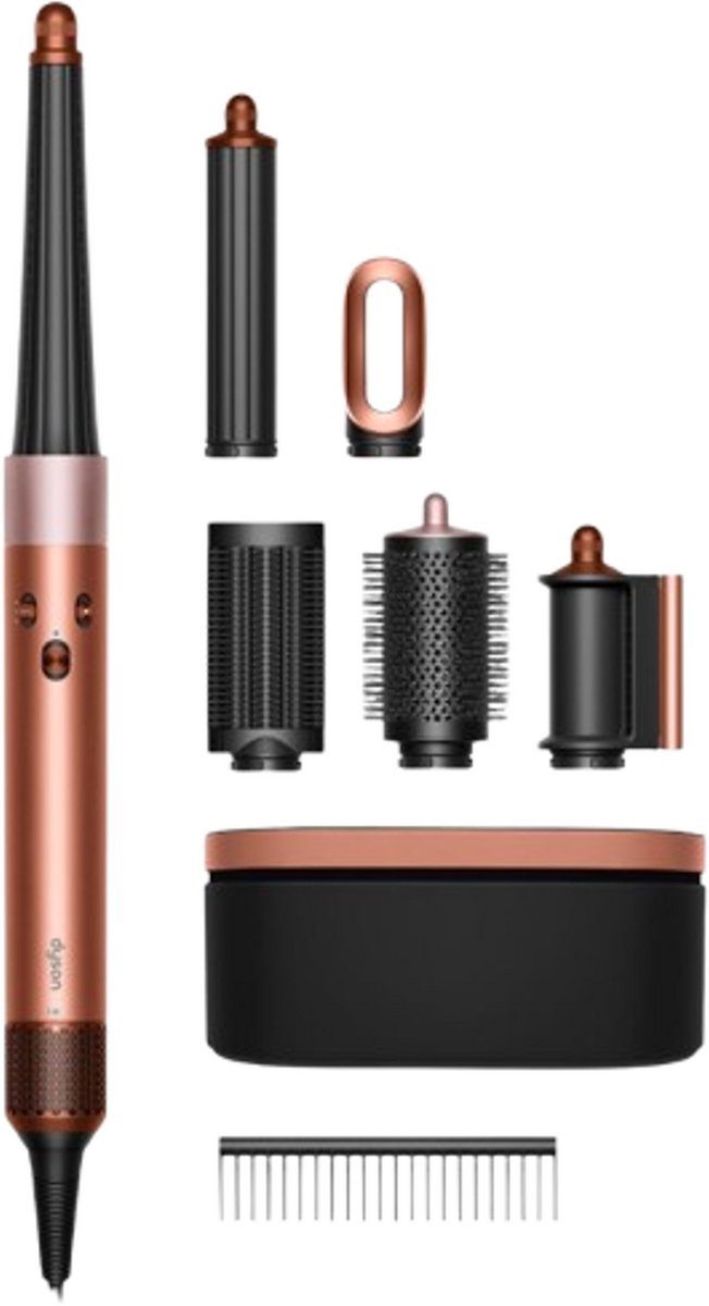 DYSON Multihaarstyler Airwrap i.d. Straight+Wavy Limited Edition, Amber Silk/Pink Champagne, Amber Silk/Pink Champagne
