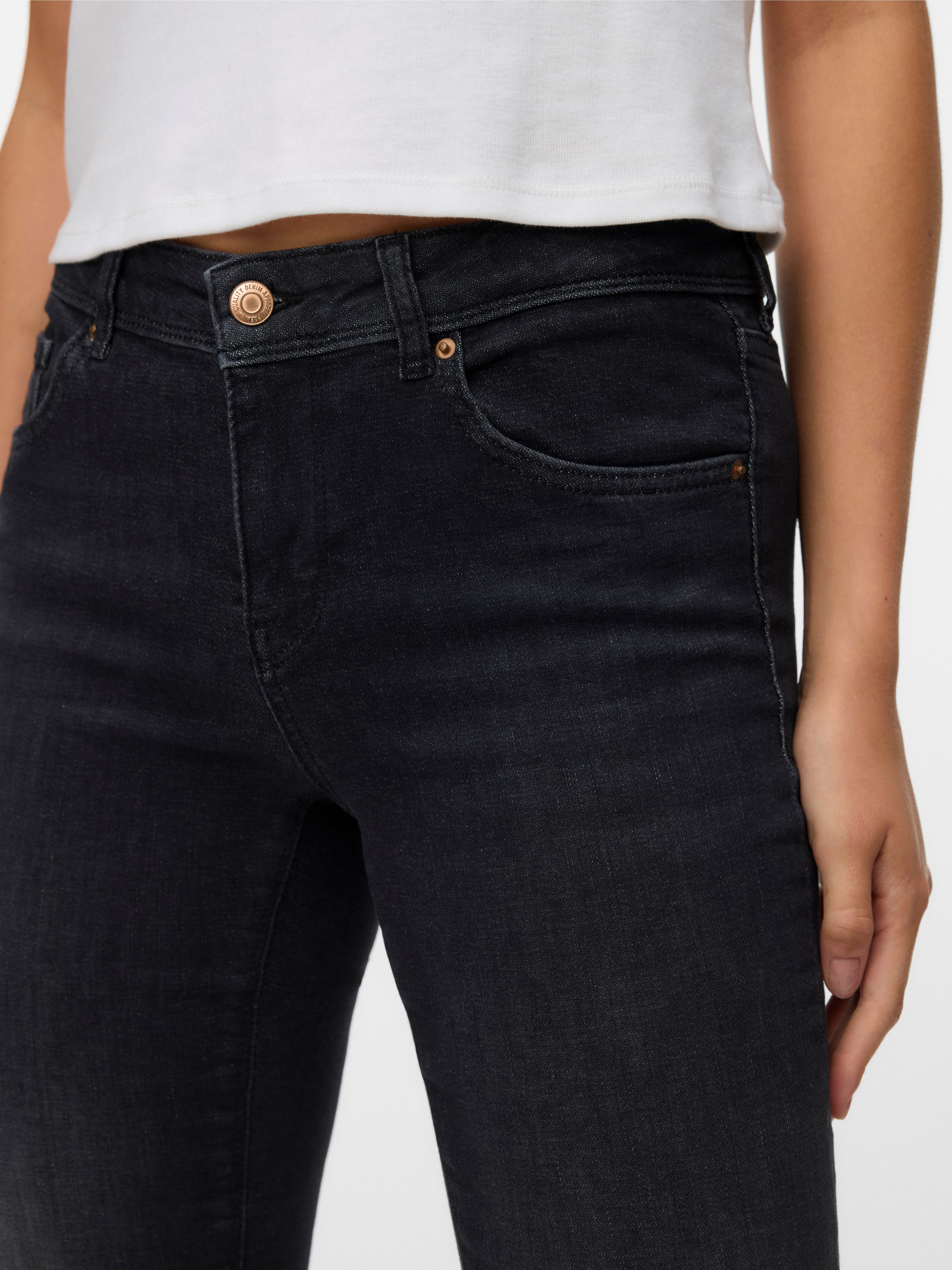Vero Moda Skinny-fit-Jeans VMLUX MR SLIM JEANS – Bild 4 von 5
