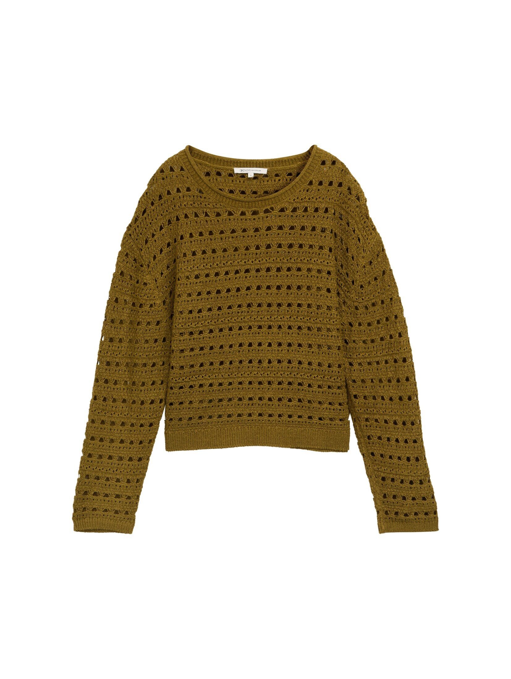 TOM TAILOR Denim Strickpullover Relaxed Fit günstig online kaufen