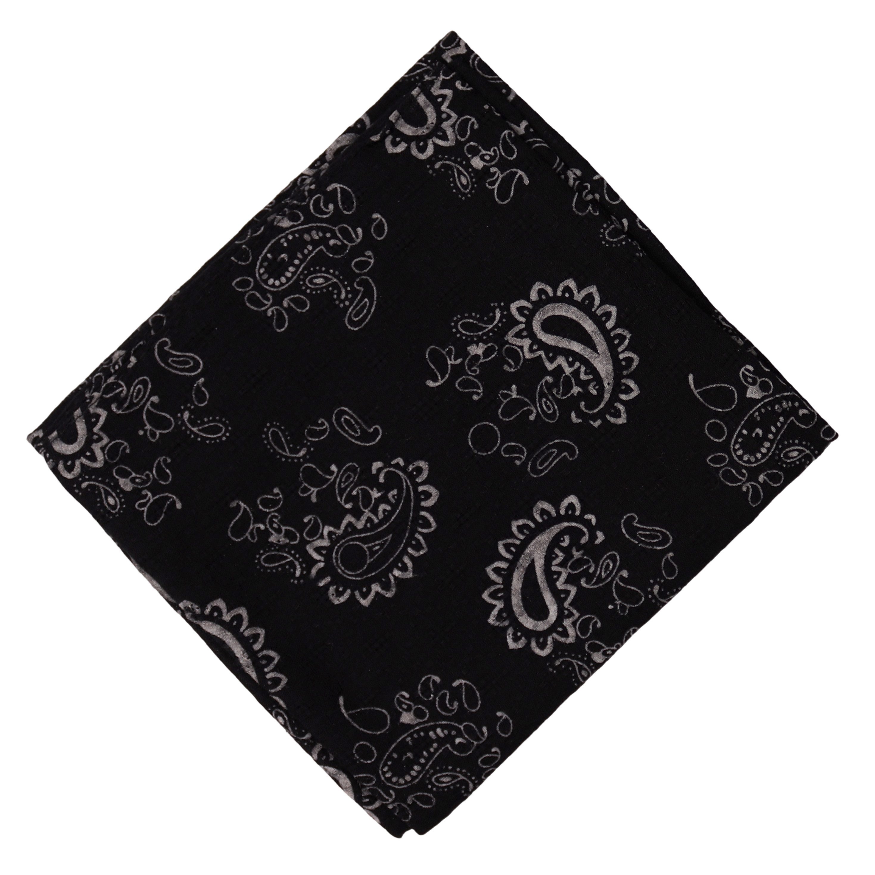 MIRROSI Nickituch ierecktuch ca. 60 × 60 cm, wunderschönes Paisley-Muster, günstig online kaufen