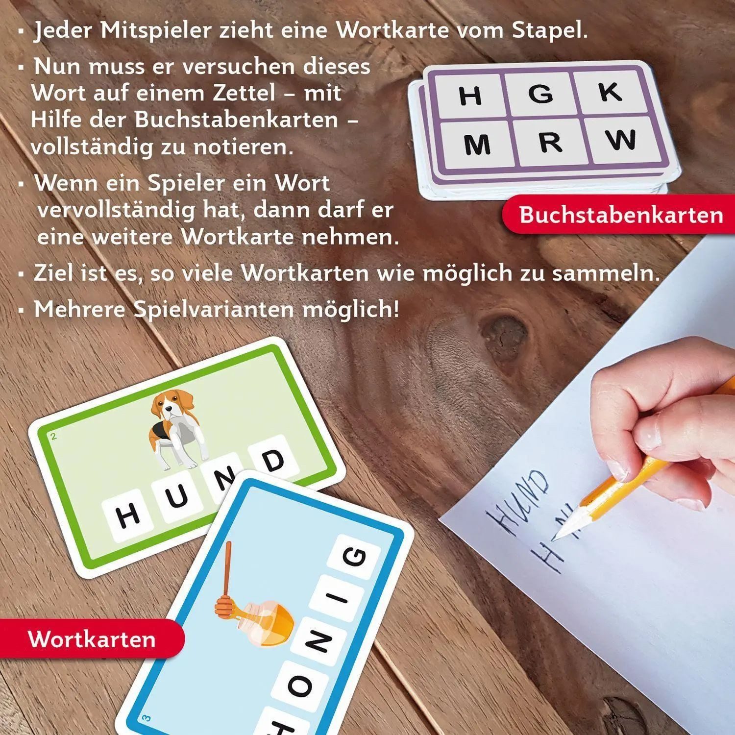Cartamundi Spiel Abenteuer Schule - Buchstaben schreiben