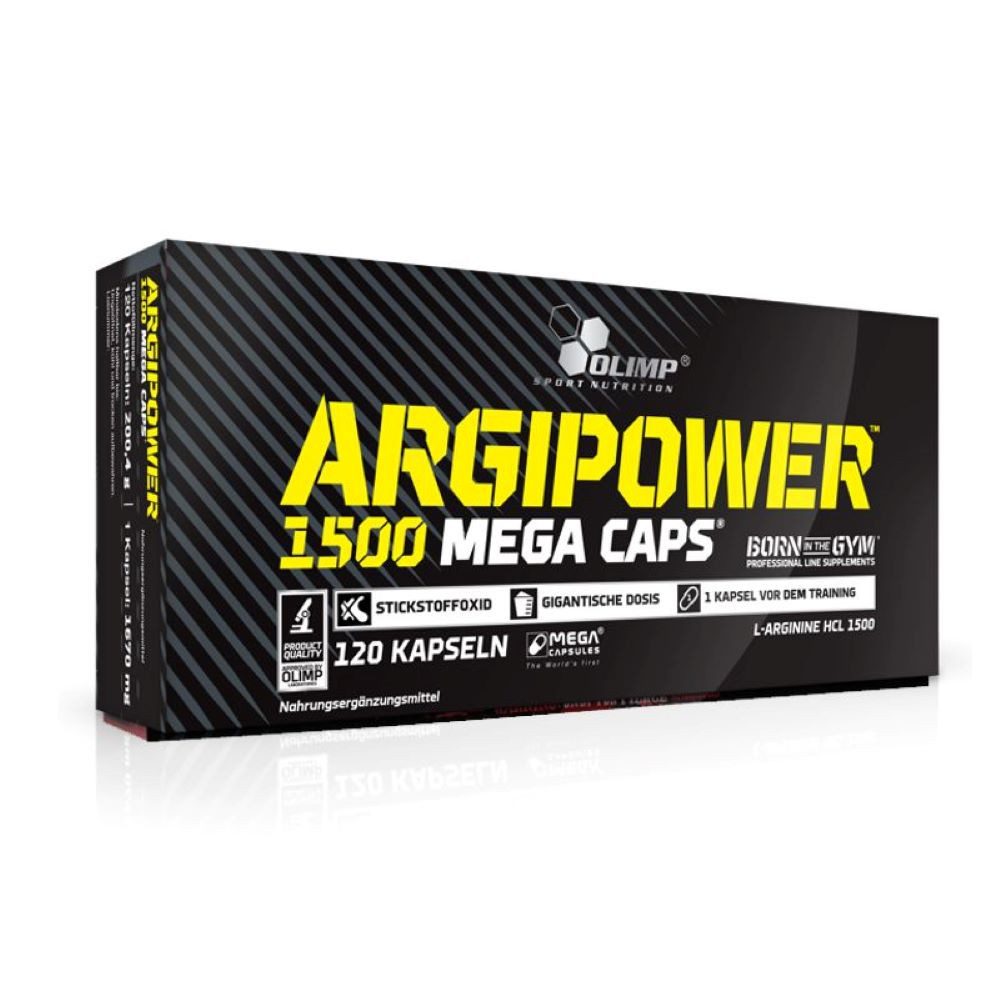 Olimp Sport Nutrition Olimp ArgiPower 1500 Mega Caps - 2 x 120 Kapseln Kapseln, 400.8 g