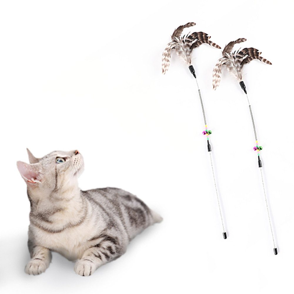 HomeBella Tier-Beschäftigungsspielzeug 2er Set Katzenspielzeug - K-09, Katz günstig online kaufen