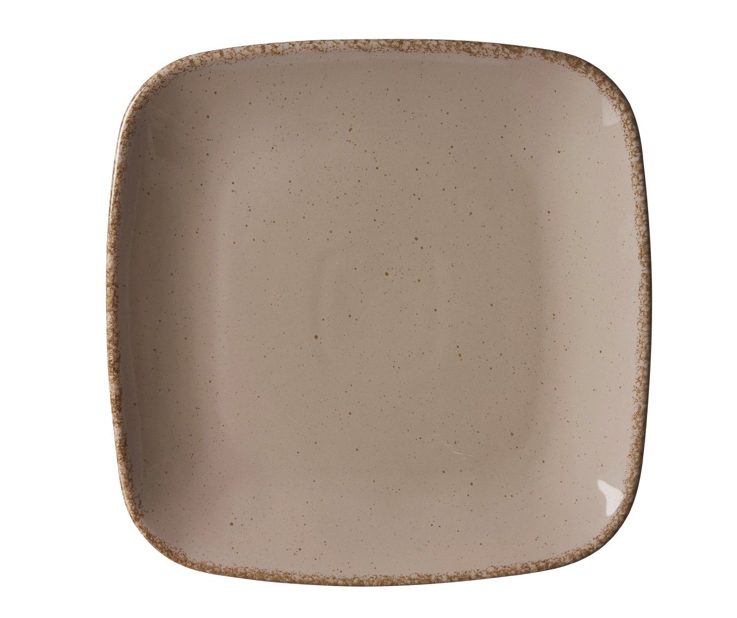 Ritzenhoff & Breker Frühstücksteller Casa grau Frühstücksteller 58826, (1 St), Spülmaschinefest