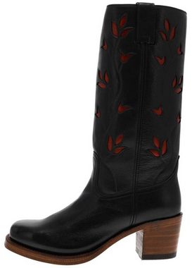 Sendra Boots TOLEDO ILONA Schwarz Stiefel Rahmengenähter Damen Lederstiefel