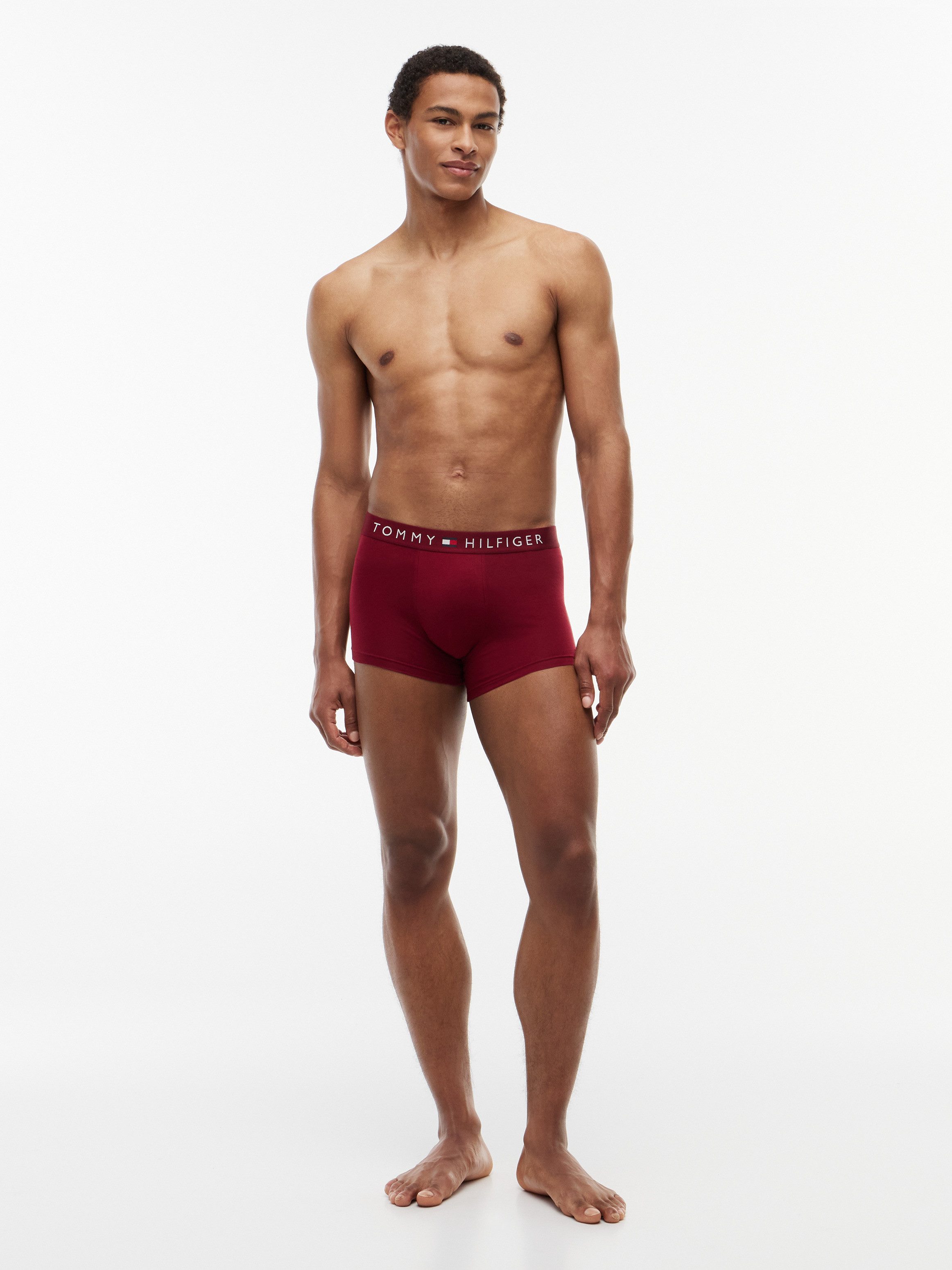 Tommy Hilfiger Underwear Trunk 3P TRUNK WB (Packung, 3-St., 3er) mit Logobund – Bild 5 von 5