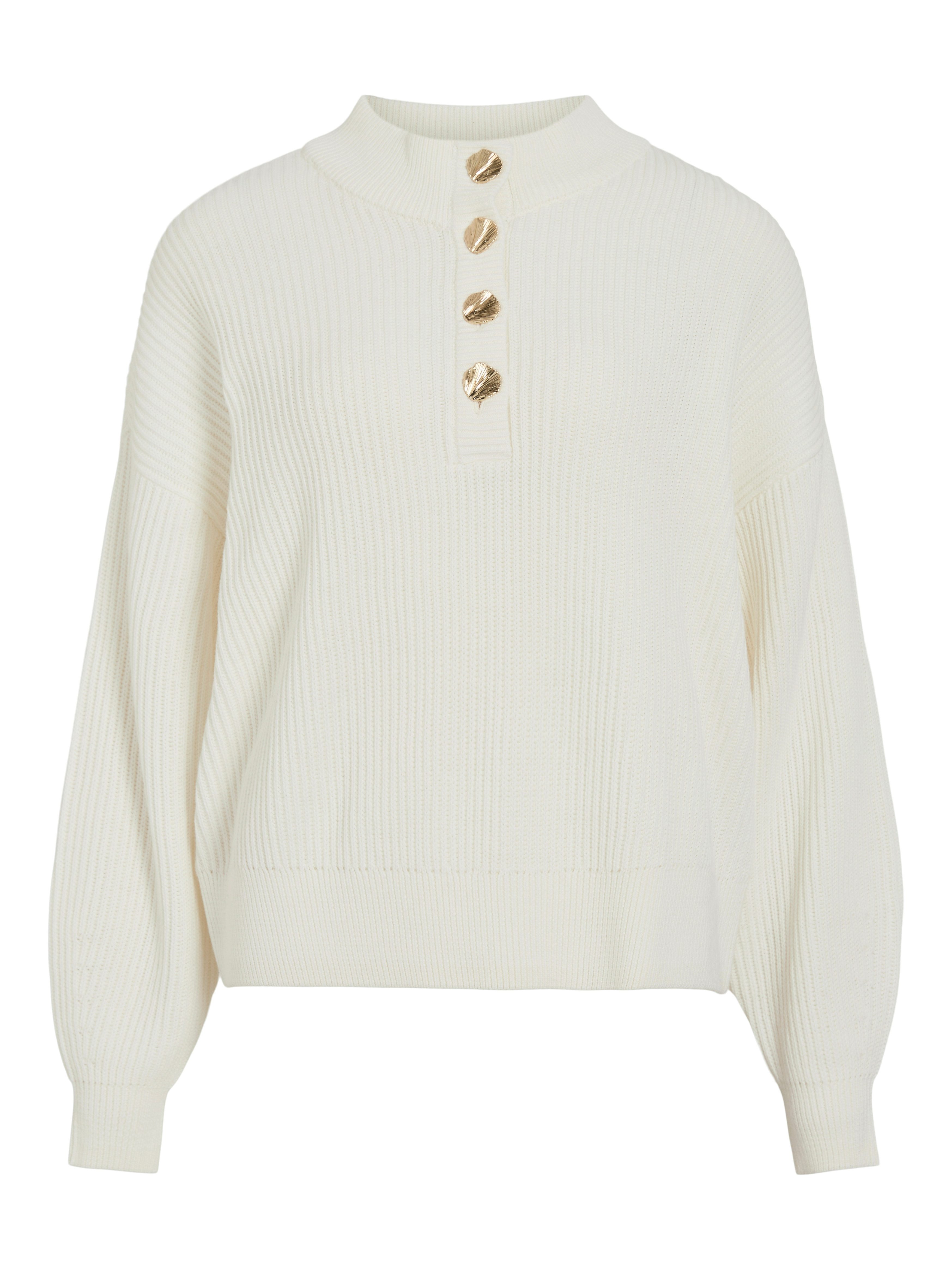 Vila Stehkragenpullover VICHING CREW NECK L/S günstig online kaufen