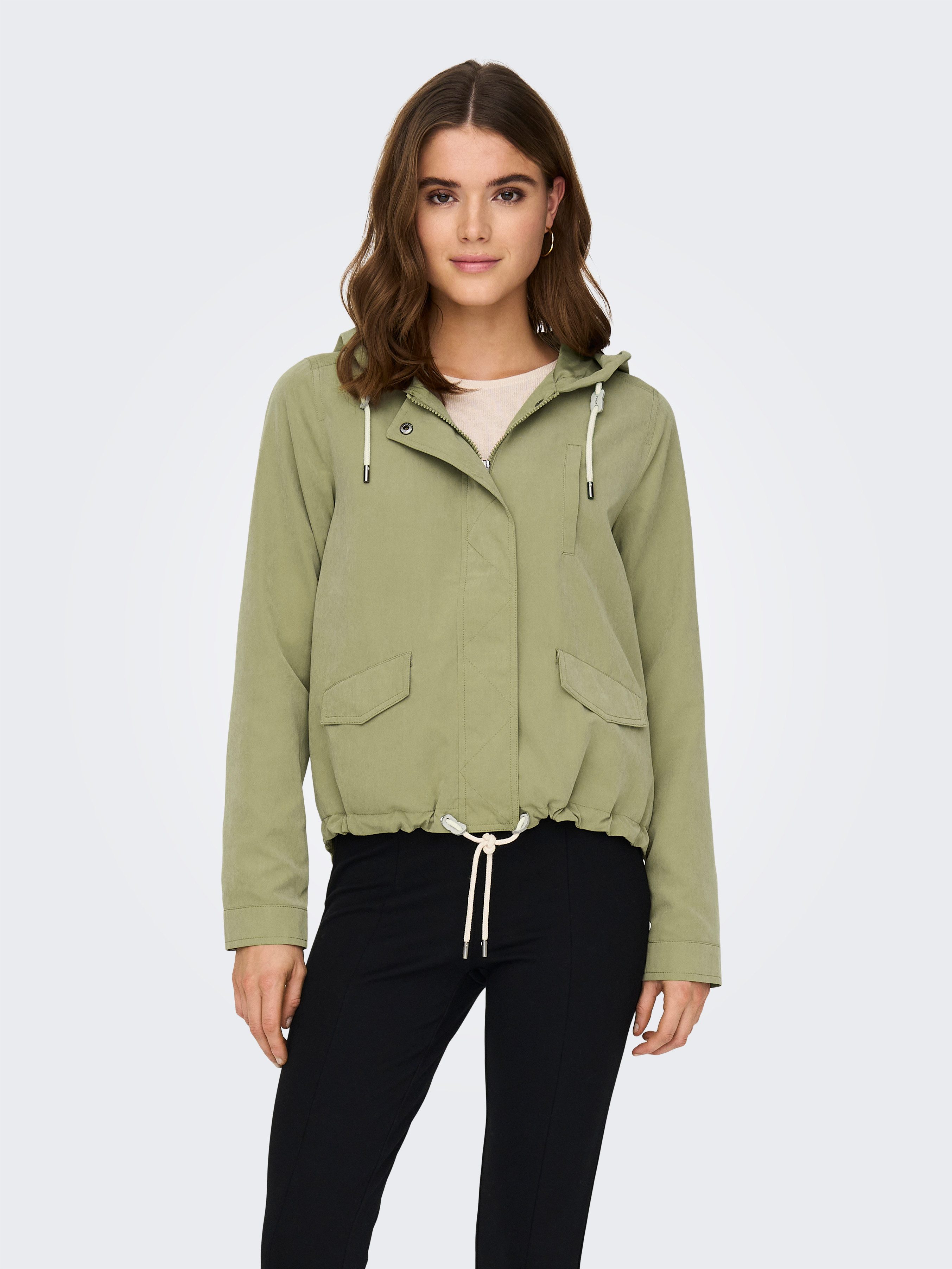 ONLY Parka ONLSKYLAR HOOD SPRING JACKET CC OTW mit günstig online kaufen