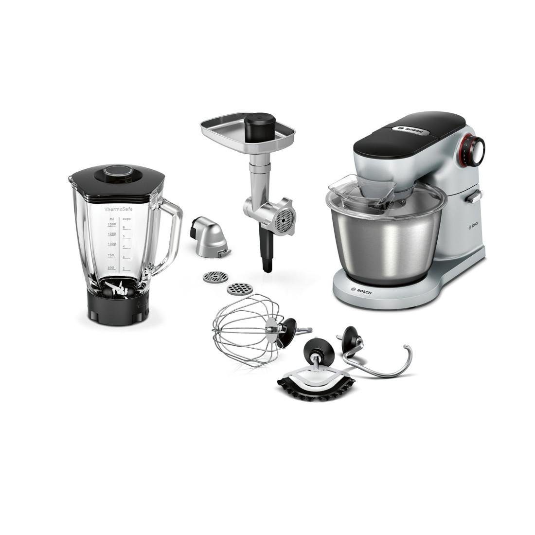 BOSCH Küchenmaschine 1500 l OptiMUM 5,50 W, MUM9B34S27, Geschwindigkeitsstufen Schüssel, 7