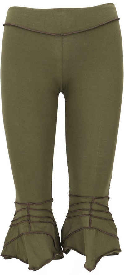 Guru-Shop Hose & Shorts »Elfen Leggings, Psytrance Goa Stretch Damenhose..« alternative Bekleidung