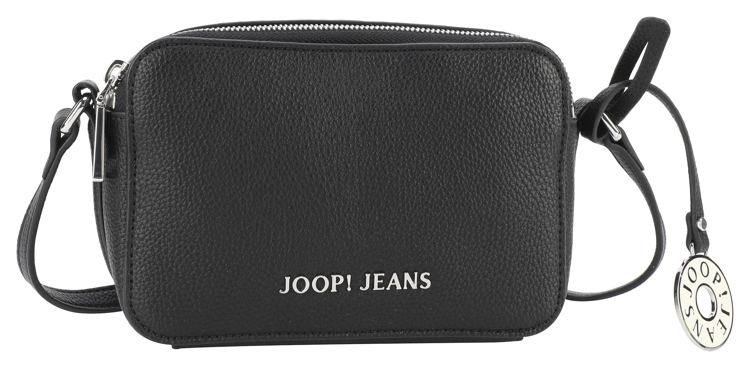 Joop Jeans Umhängetasche diurno shoulderbag xshz, mit dekorativem Anhänger