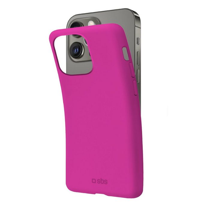 sbs Smartphone-Hülle SBS iPhone 13 Pro Max Hülle pink - Vanity Case Handyhülle Schutzhülle Case