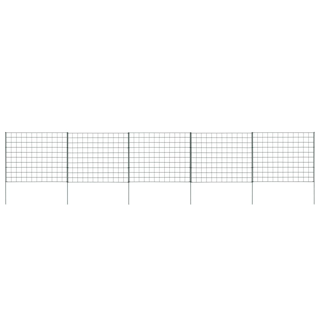 vidaXL Gartenzaun Gartenzaun Set 77,5x64 cm günstig online kaufen