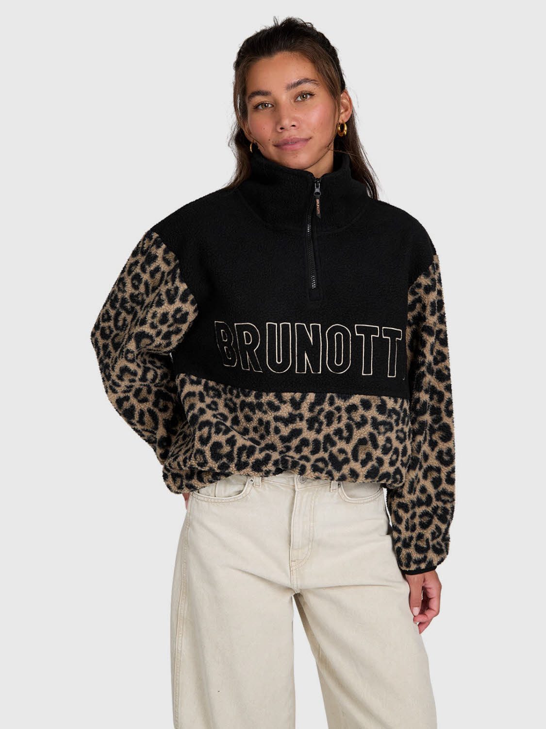 Brunotti Fleecepullover DA Chondra-Print Fleece