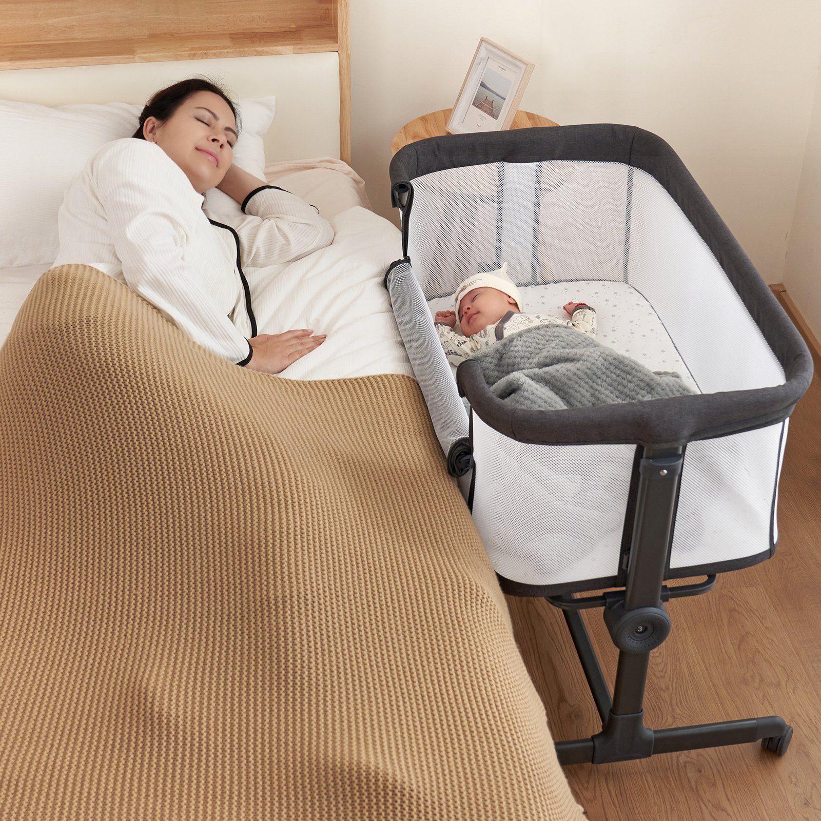 Ezebaby Beistellbett 2 in1 Baby Bett günstig online kaufen